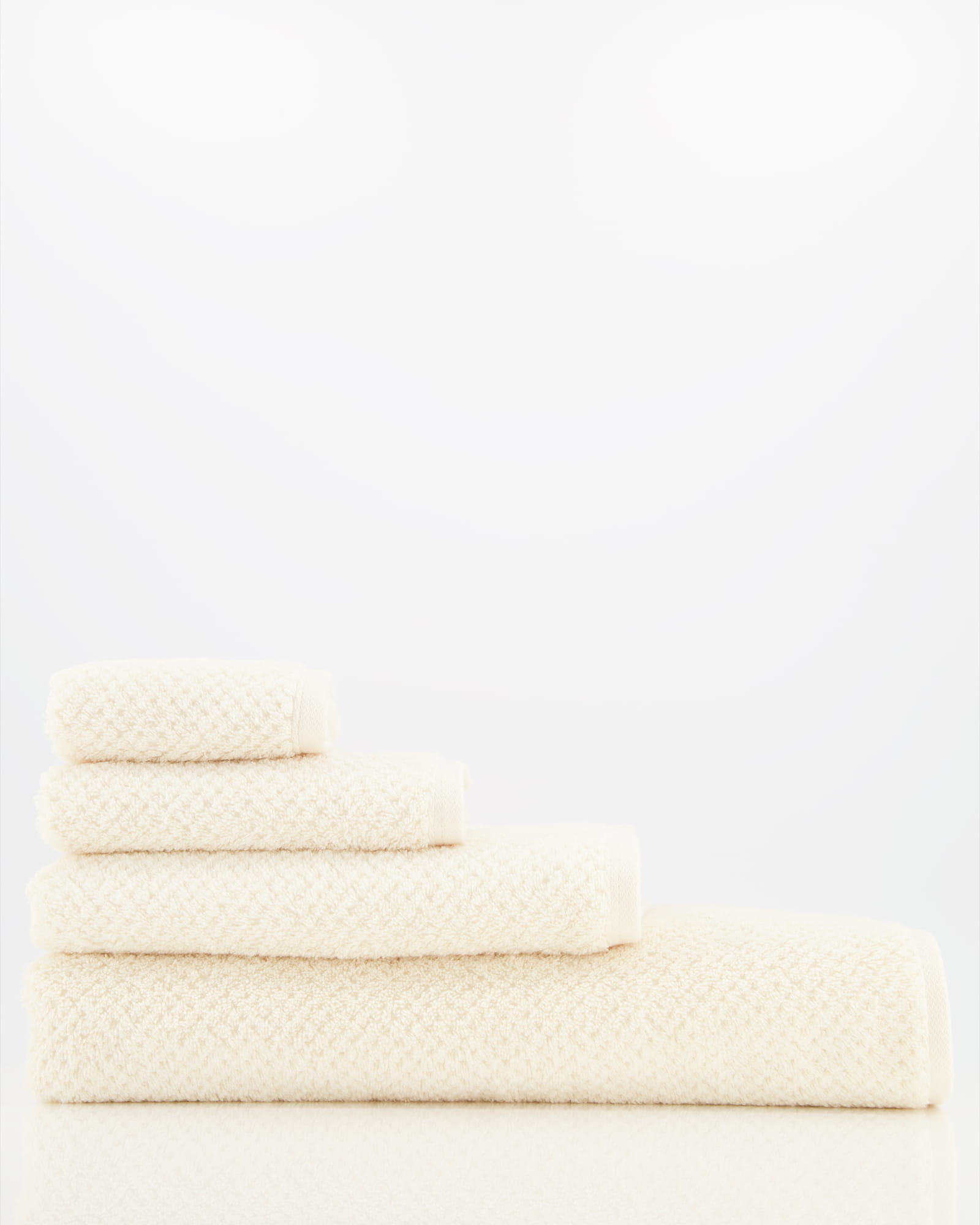Cawö Handtücher Pure 6500 - Farbe: natur - 356 - Waschhandschuh 16x22 cm