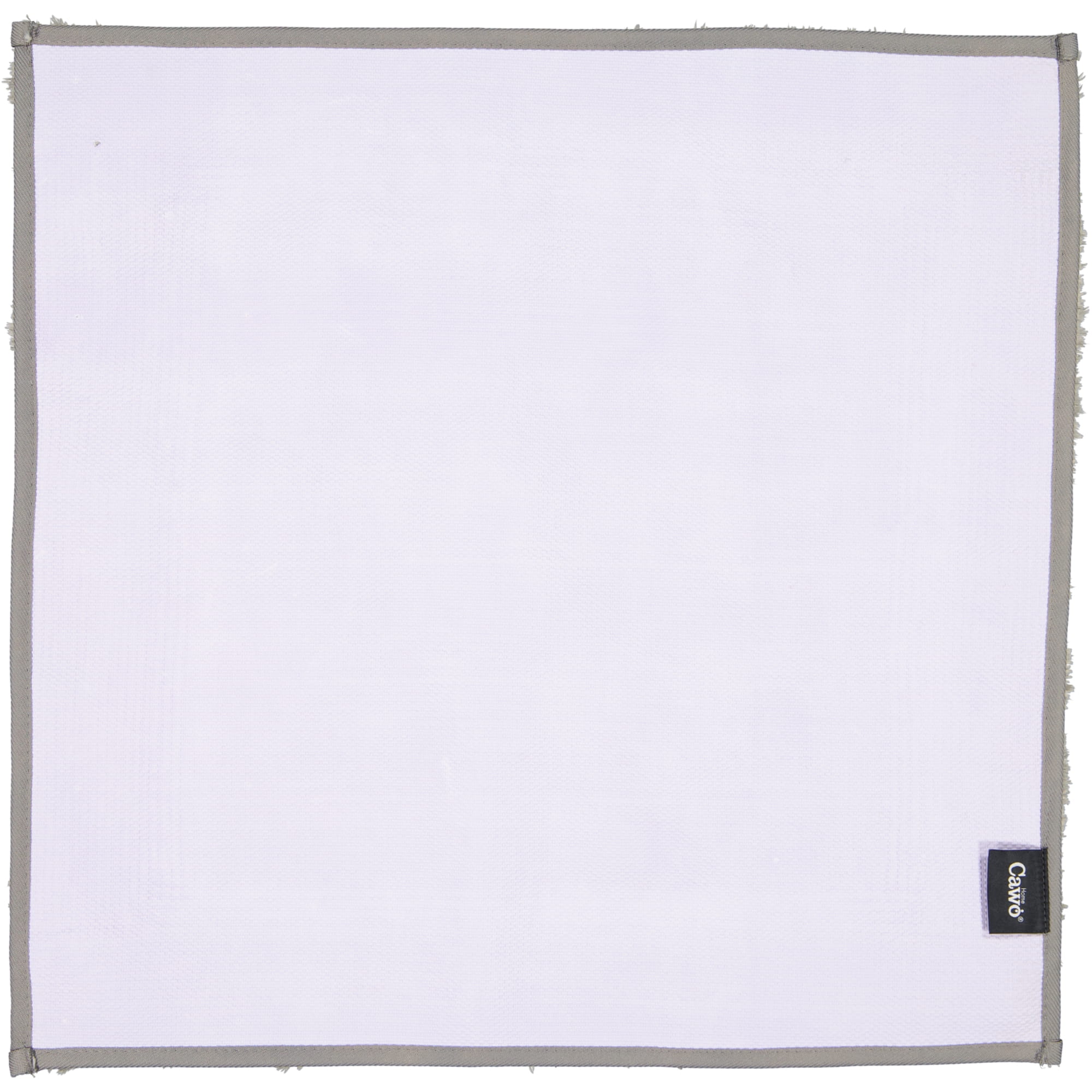 Cawö Home - Badteppich Luxury Home Two-Tone 590 - Farbe: graphit - 70 - 60x60 cm