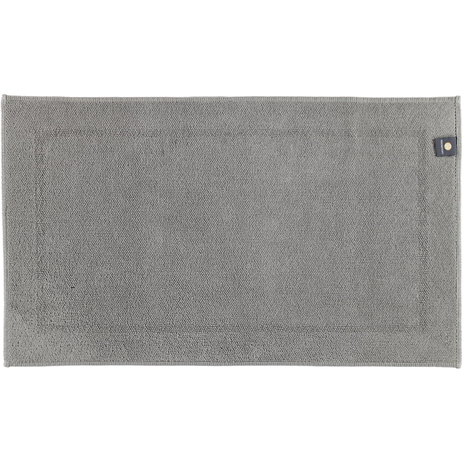 Rhomtuft - Badematte Pearl 51 - Farbe: kiesel - 85 - 70x120 cm