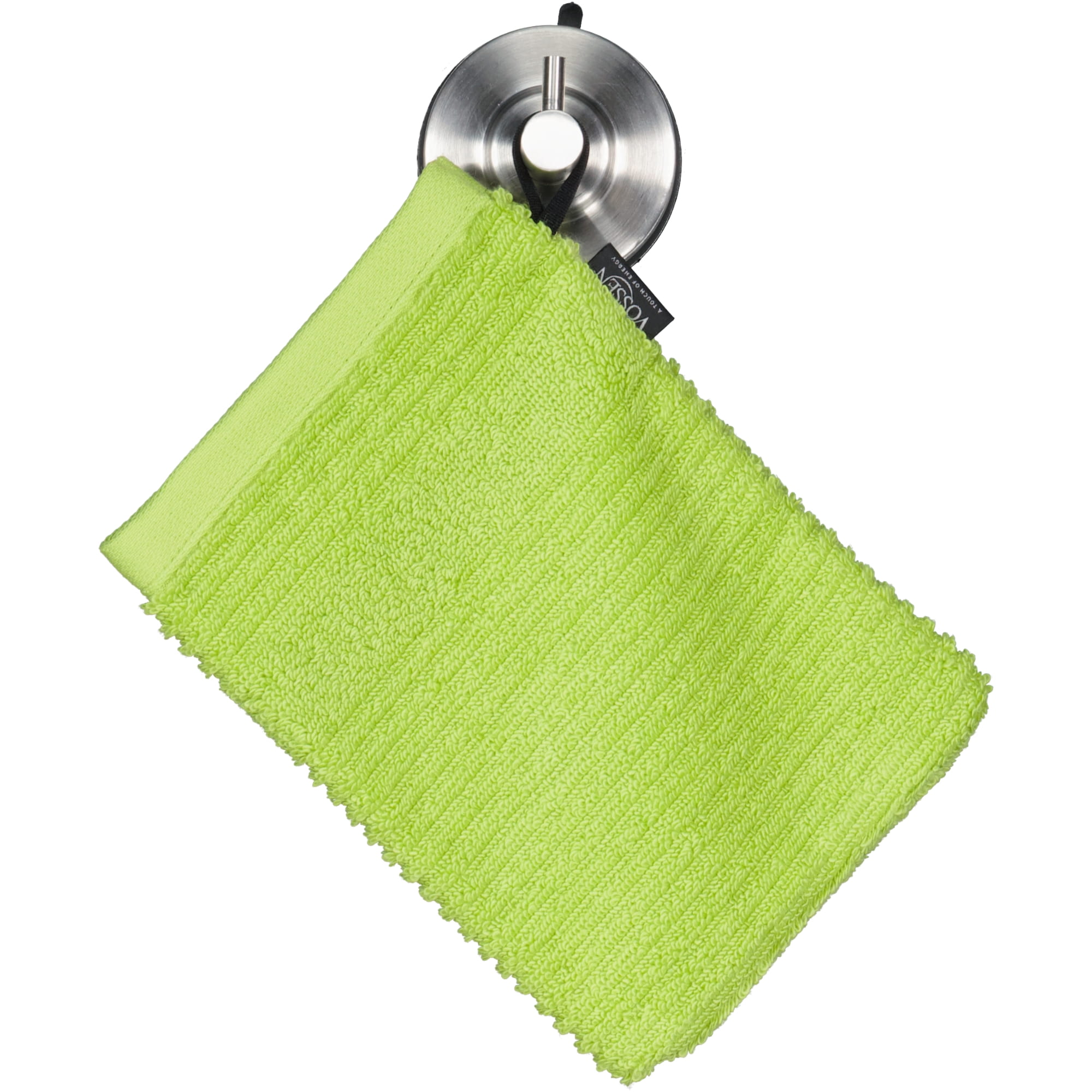 Vossen Handtücher Tomorrow meadow green - 5300 - Waschhandschuh 16x22 cm