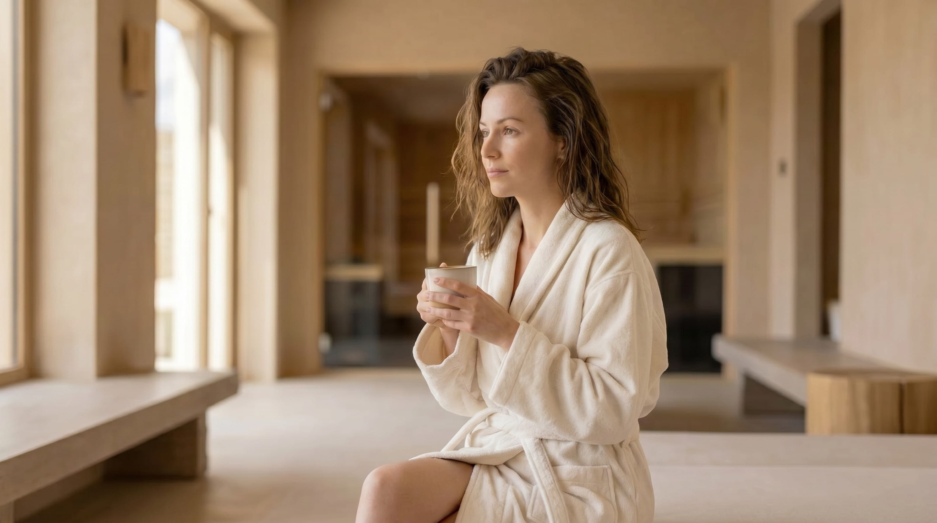 Sauna-Bademantel – kuschelige Wärme für Ruhephase und Wellness