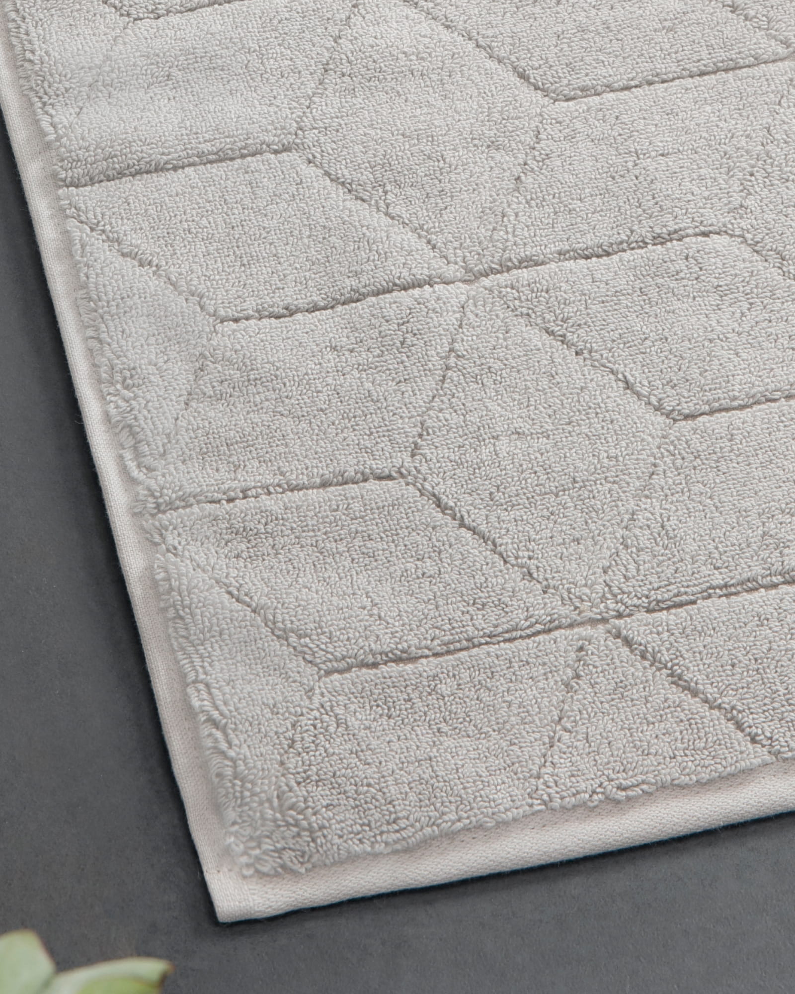 Villeroy & Boch Badematte Carré 2553 - 50x80 cm - Farbe: stone - 727