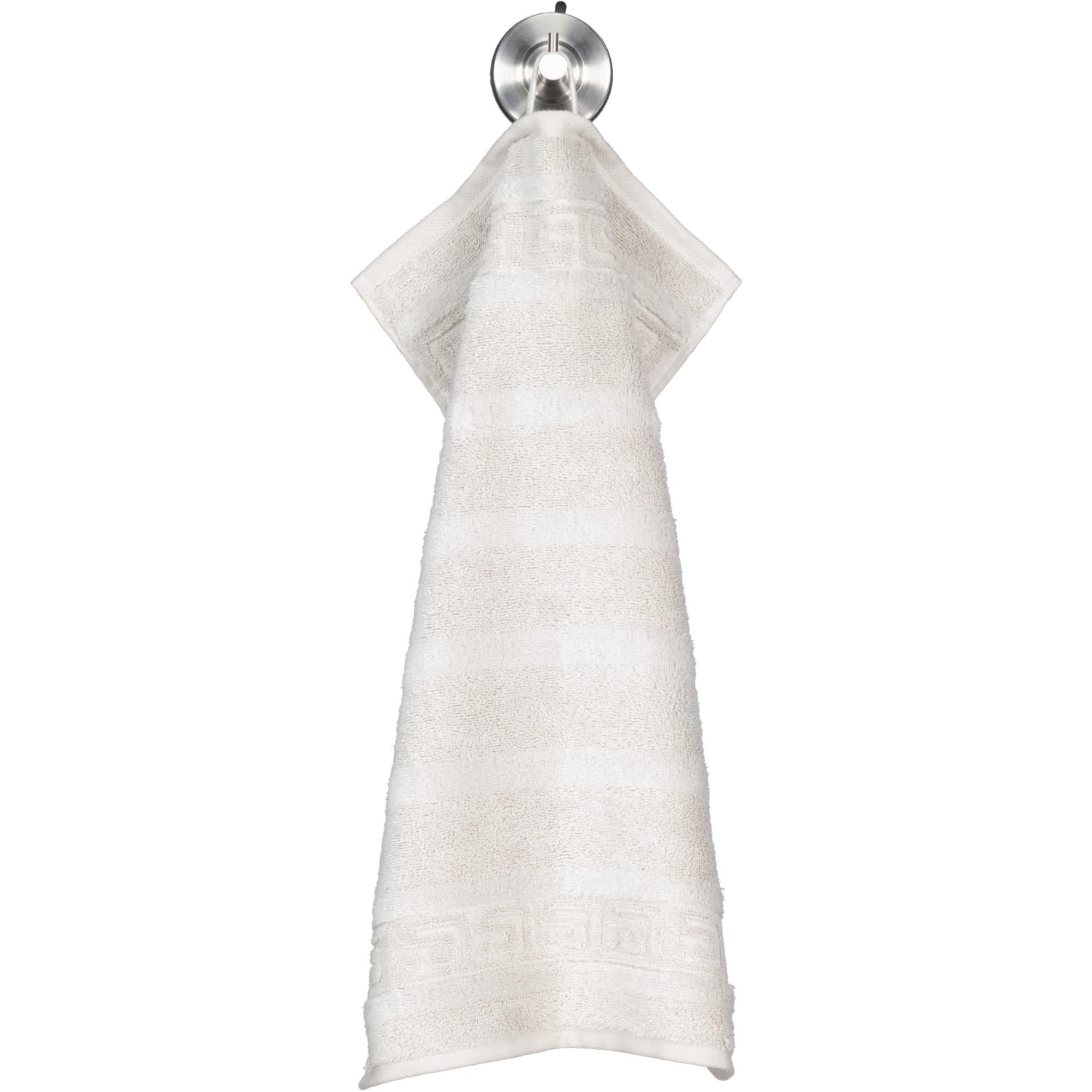 Cawö - Noblesse Uni 1001 - Farbe: 775 - silber - Gästetuch 30x50 cm