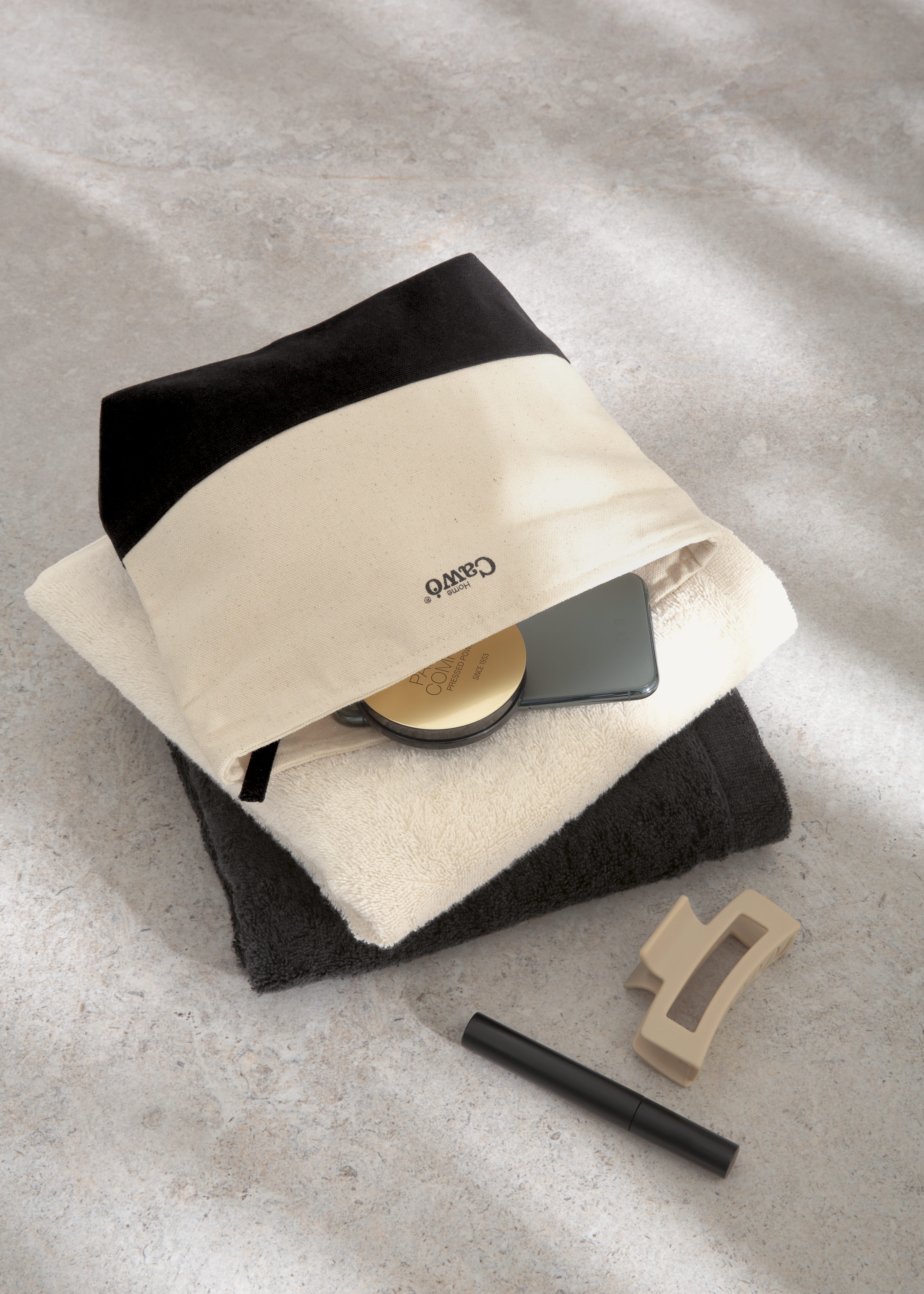 Cawö Home Kulturtaschen Accessory Bag 55707 rot - 23 - 18x26 cm