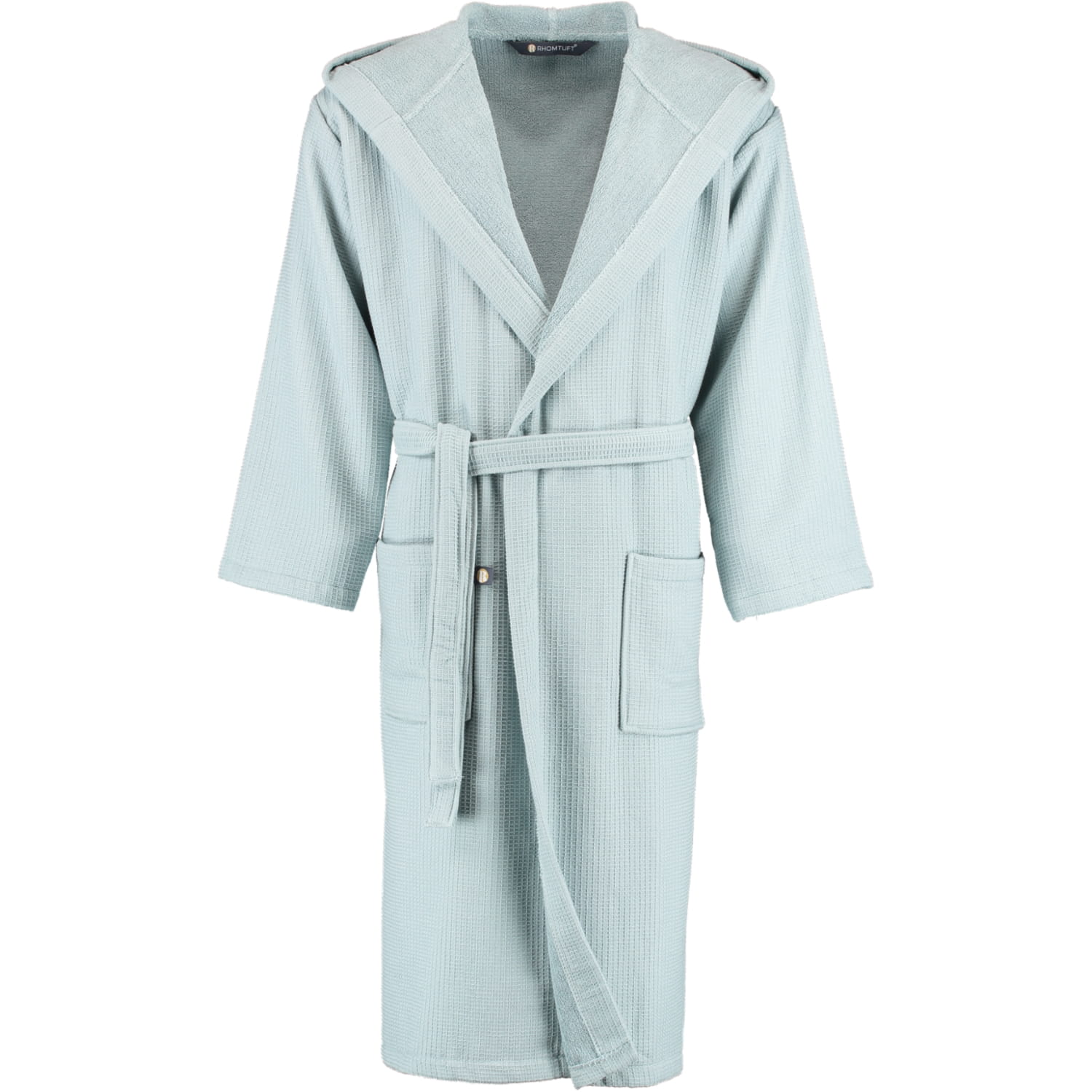 Rhomtuft RHOMTUFT Bademäntel unisex Kapuze Face & Body aquamarin - 400