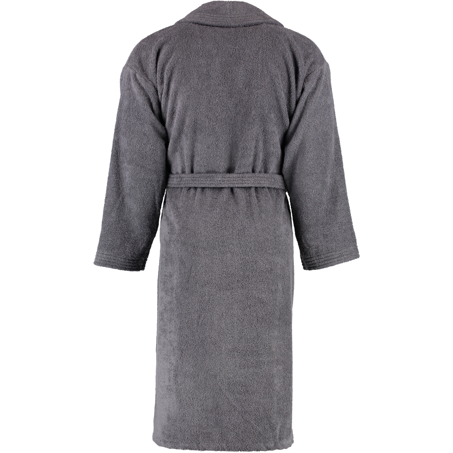 Rhomtuft - Bademantel Sir & Lady - Unisex - Farbe: zinn - 02 - S
