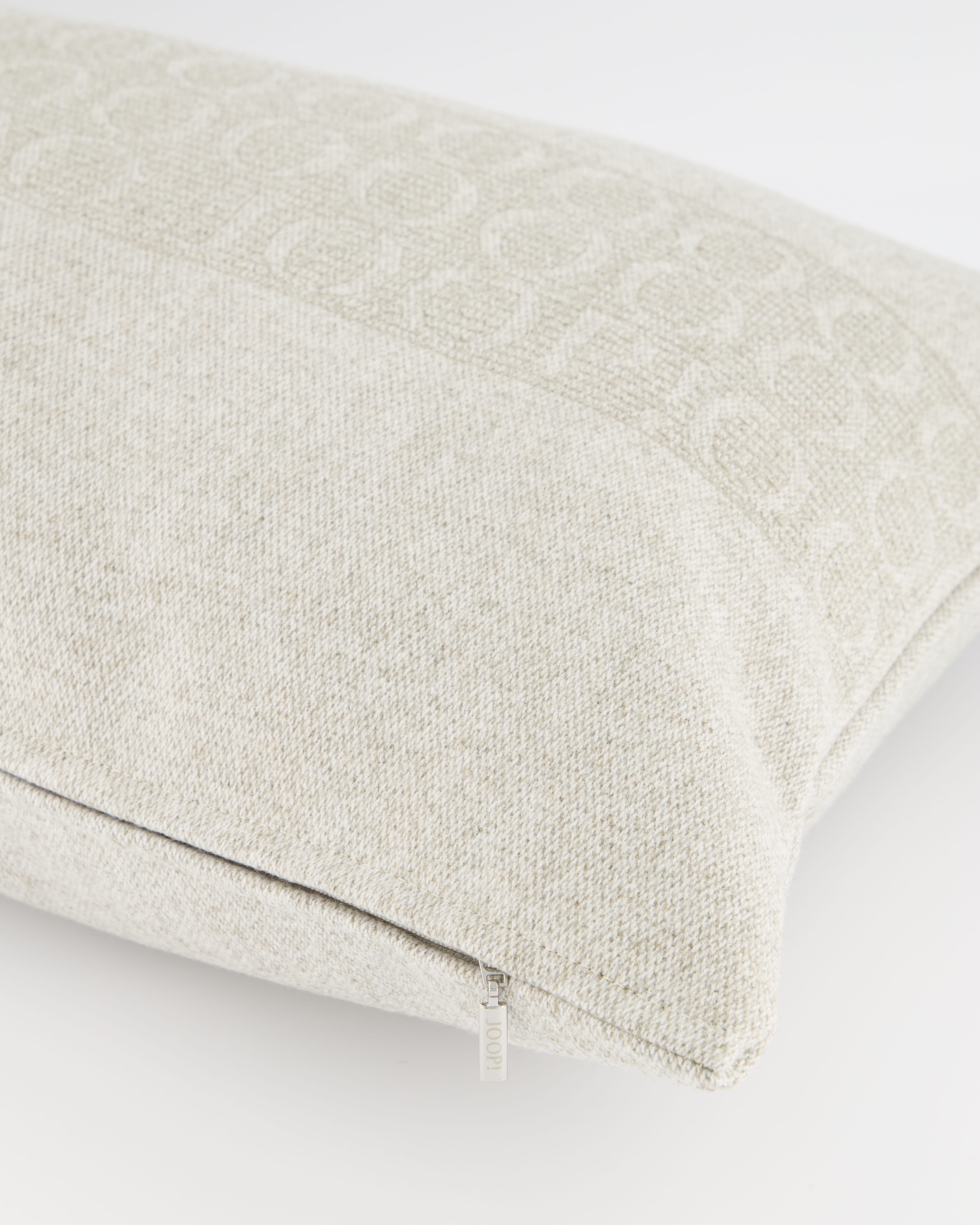 JOOP! Kissenhüllen Signature Stripes Grau - 010 - 40x60 cm