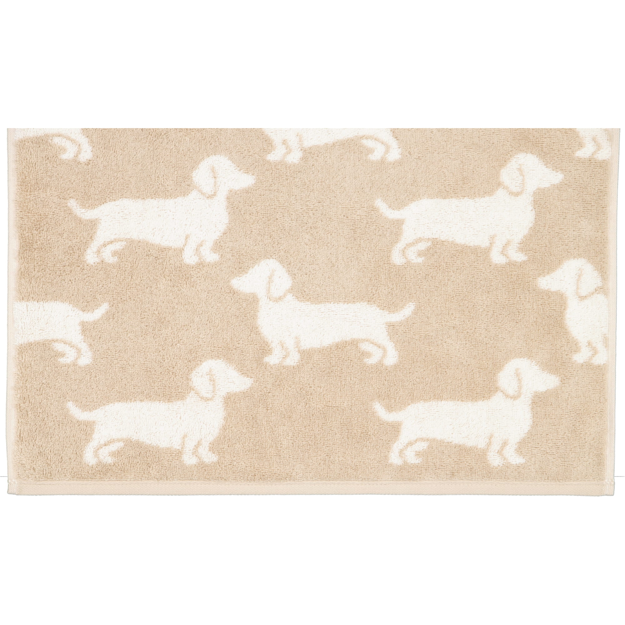 Cawö Handtücher WE LOVE DOGS 6246 Natur-Beige - 33 - Duschtuch 80x150 cm