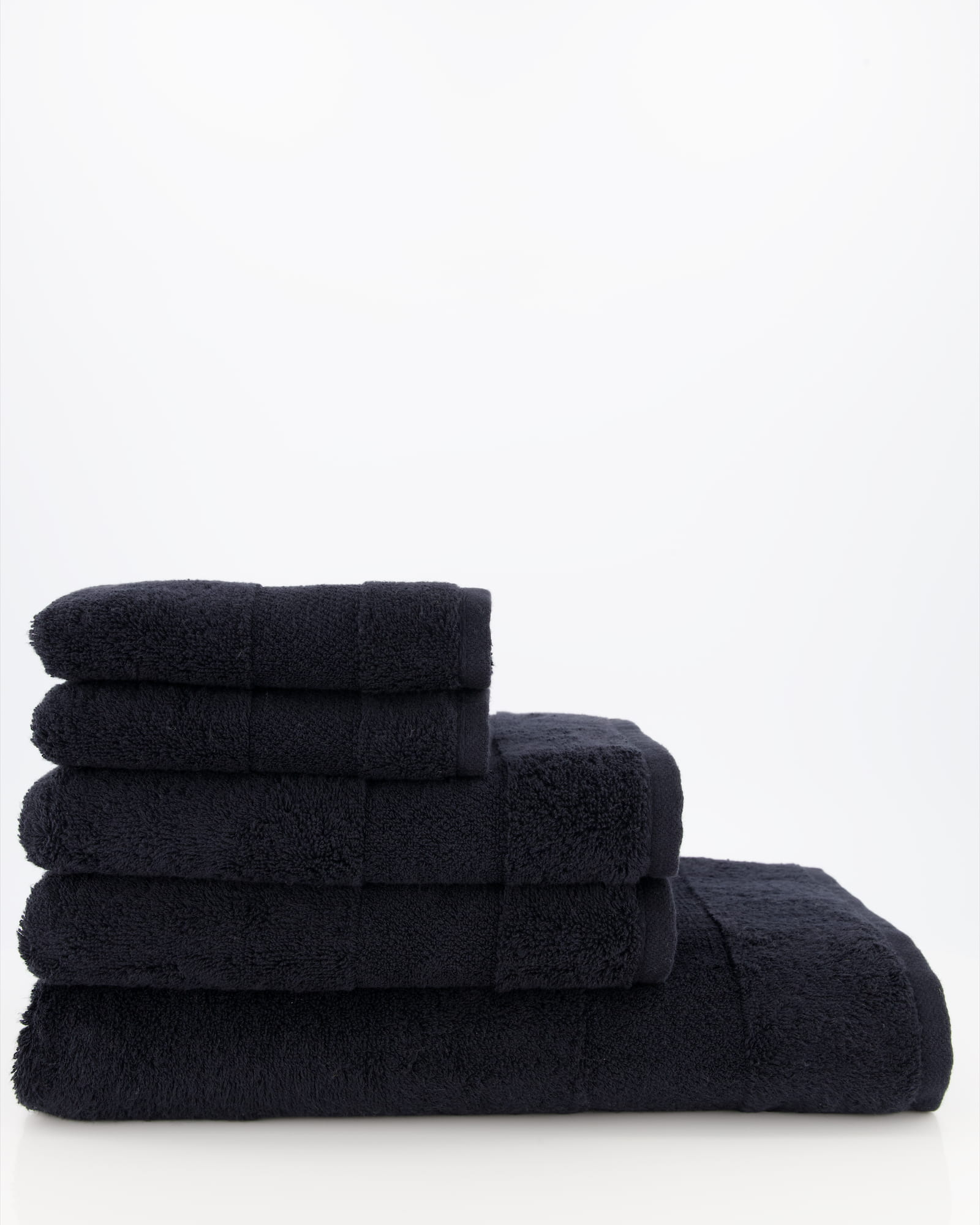 Villeroy & Boch Handtücher One 2550 - Farbe: coal black - 906 - Waschhandschuh 16x22 cm