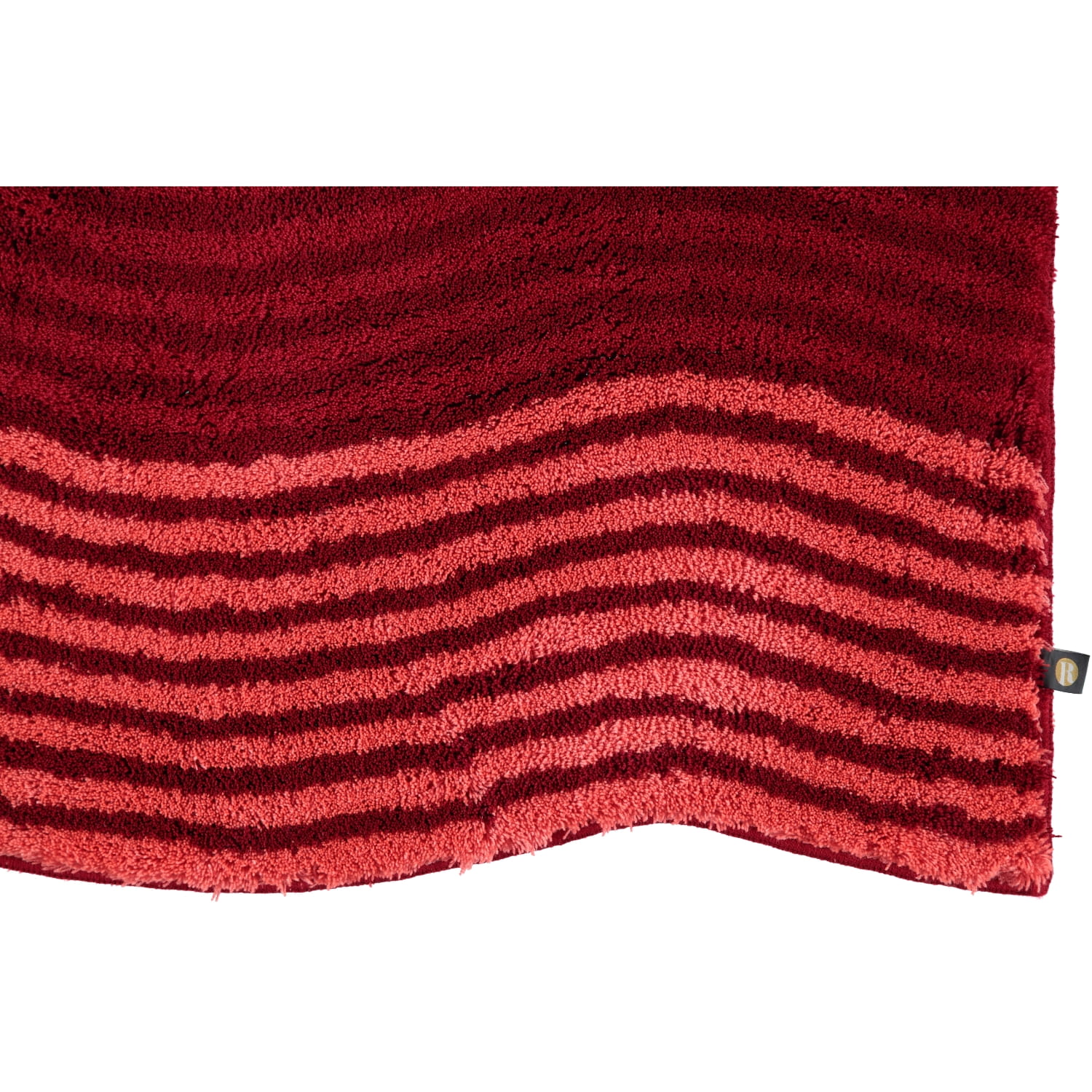 Rhomtuft RHOMTUFT Badteppiche Wave cardinal-carmin-erdbeere-begonie - 1351