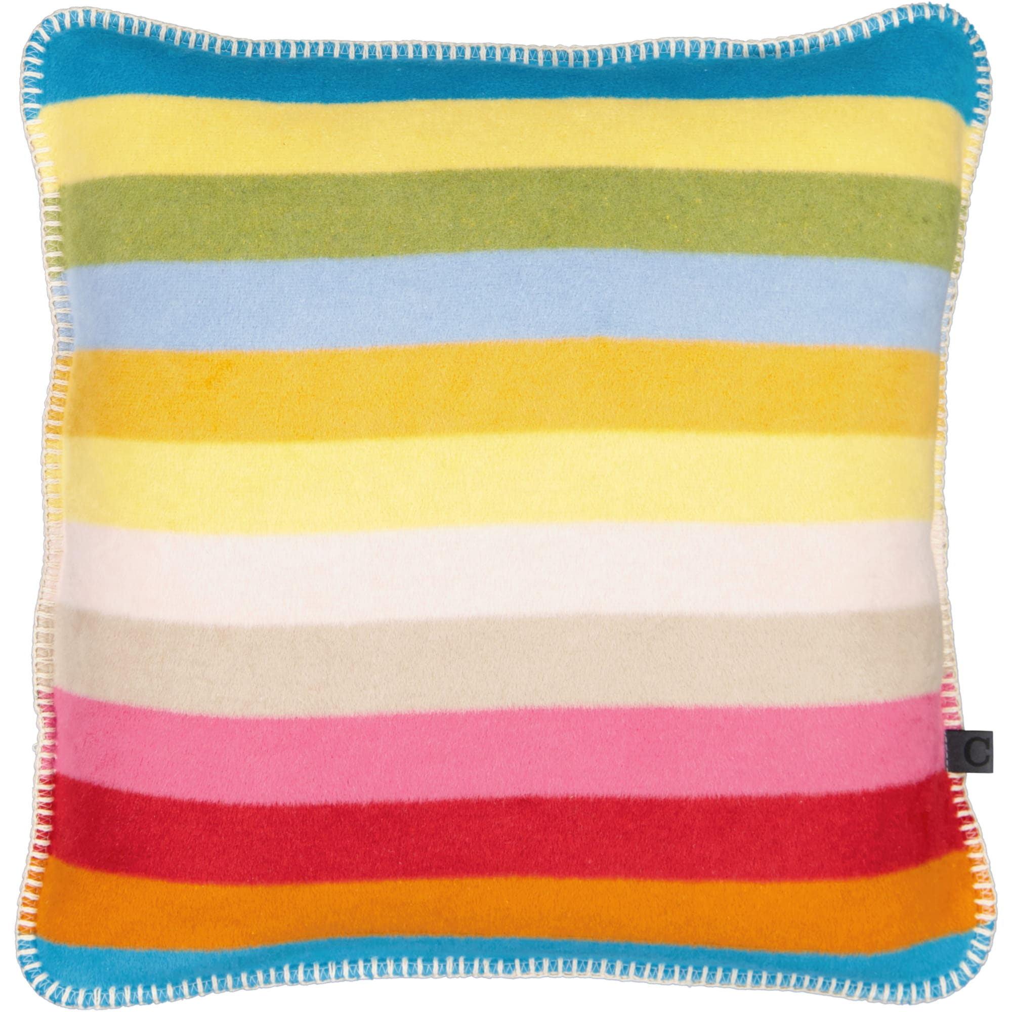 Cawö Kissenhüllen Lifestyle Streifen 7008 multicolor - 25 - 50x50 cm