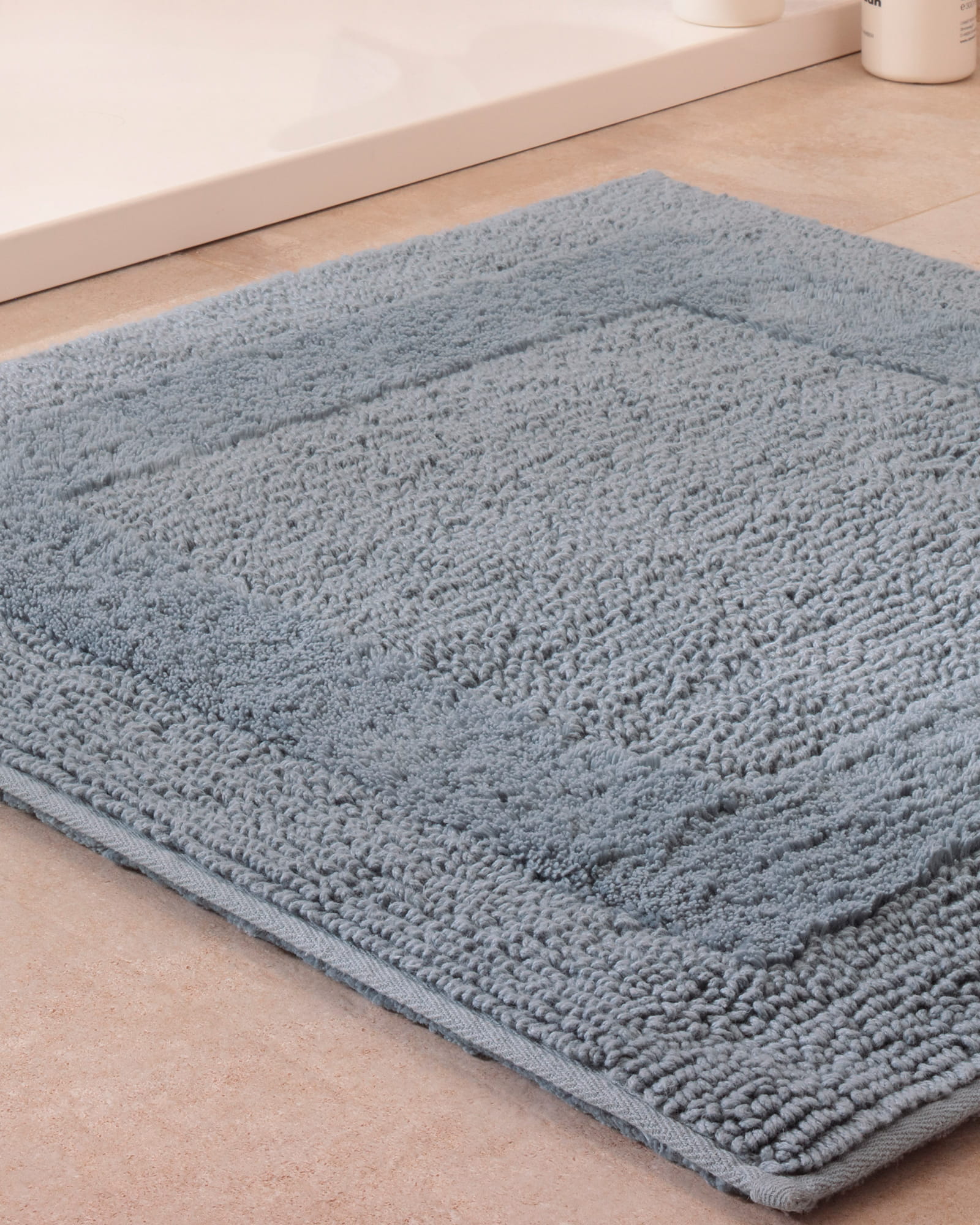 Cawö Home Badteppiche Luxus Badteppich 1000 nordic blue - 187