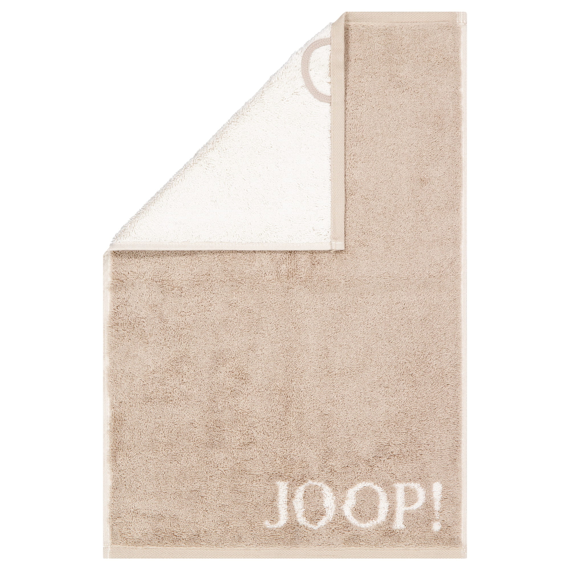 JOOP! Handtücher New Classic Doubleface 1720 Sand - 30 - Gästetuch 30x50 cm