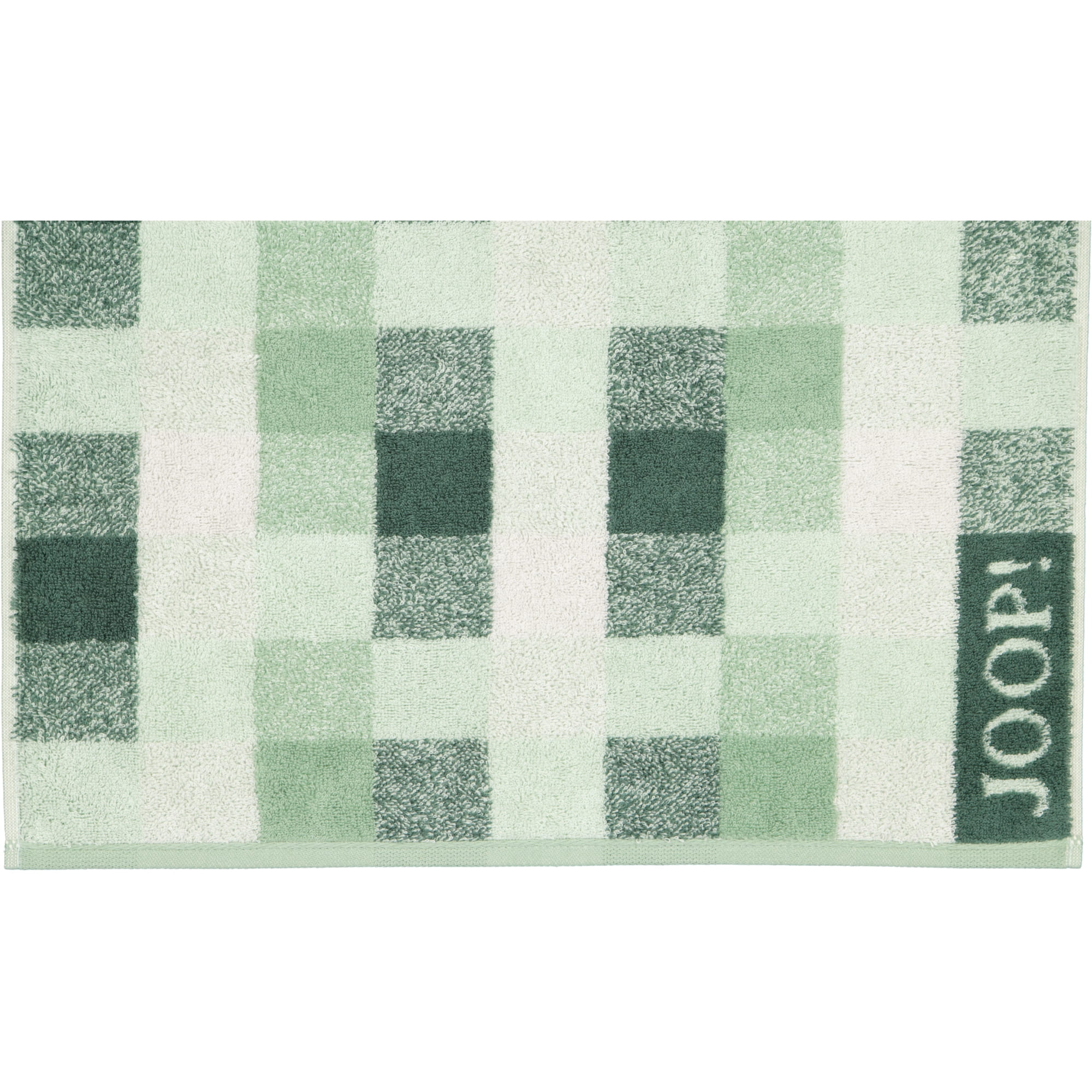 JOOP! Handtücher Vibe Karo 1699 salbei - 44 - Duschtuch 80x150 cm
