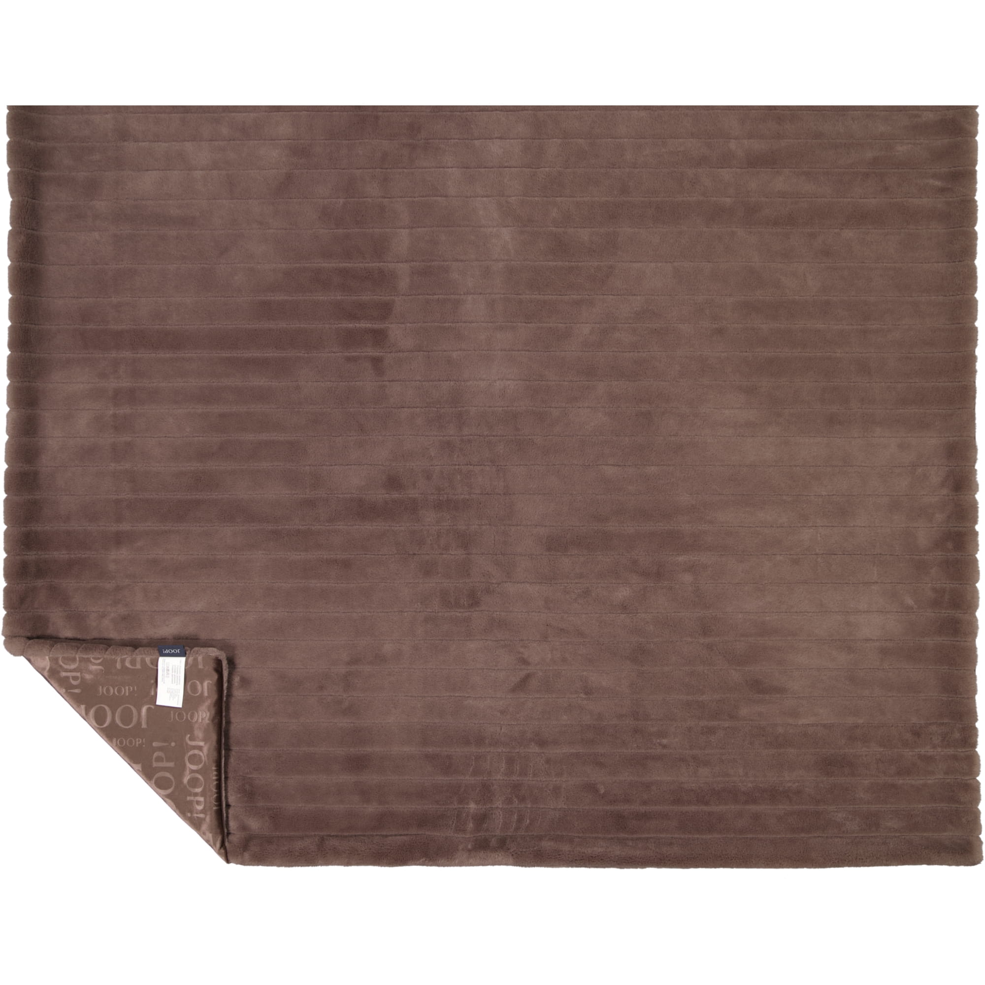JOOP! Plaid Glam - Größe: 130x170 cm - Farbe: Umbra - 020