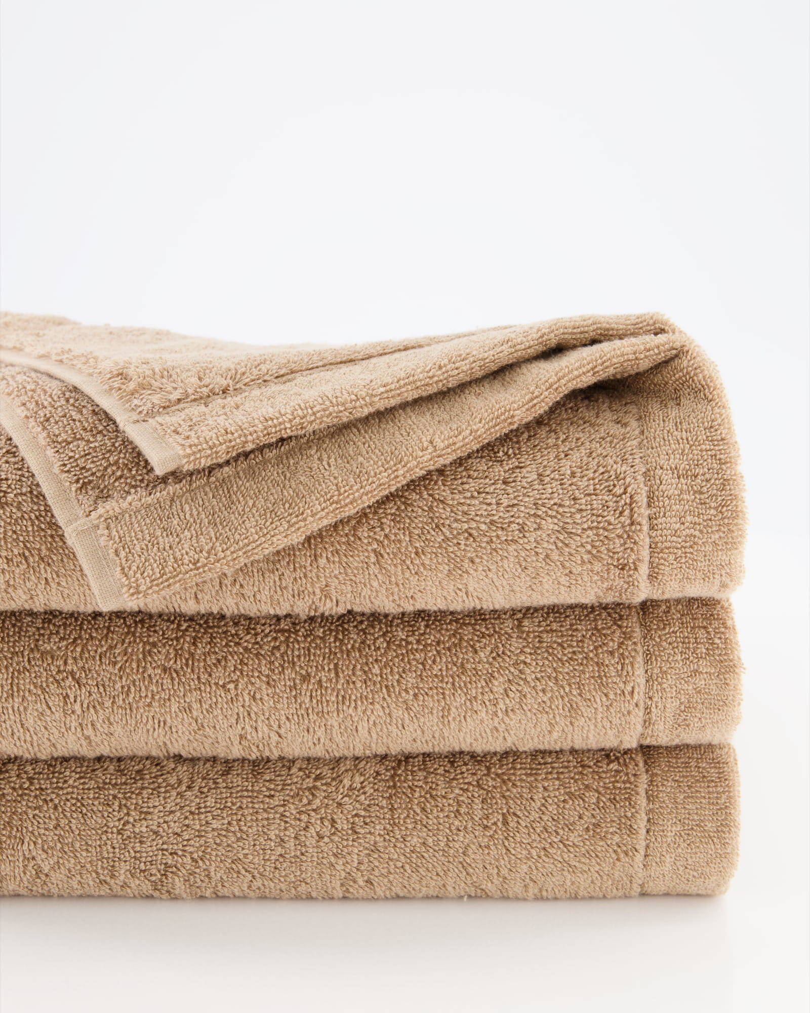 Cawö Handtücher Lifestyle Uni 7007 caramel - 346 - Seiflappen 30x30 cm