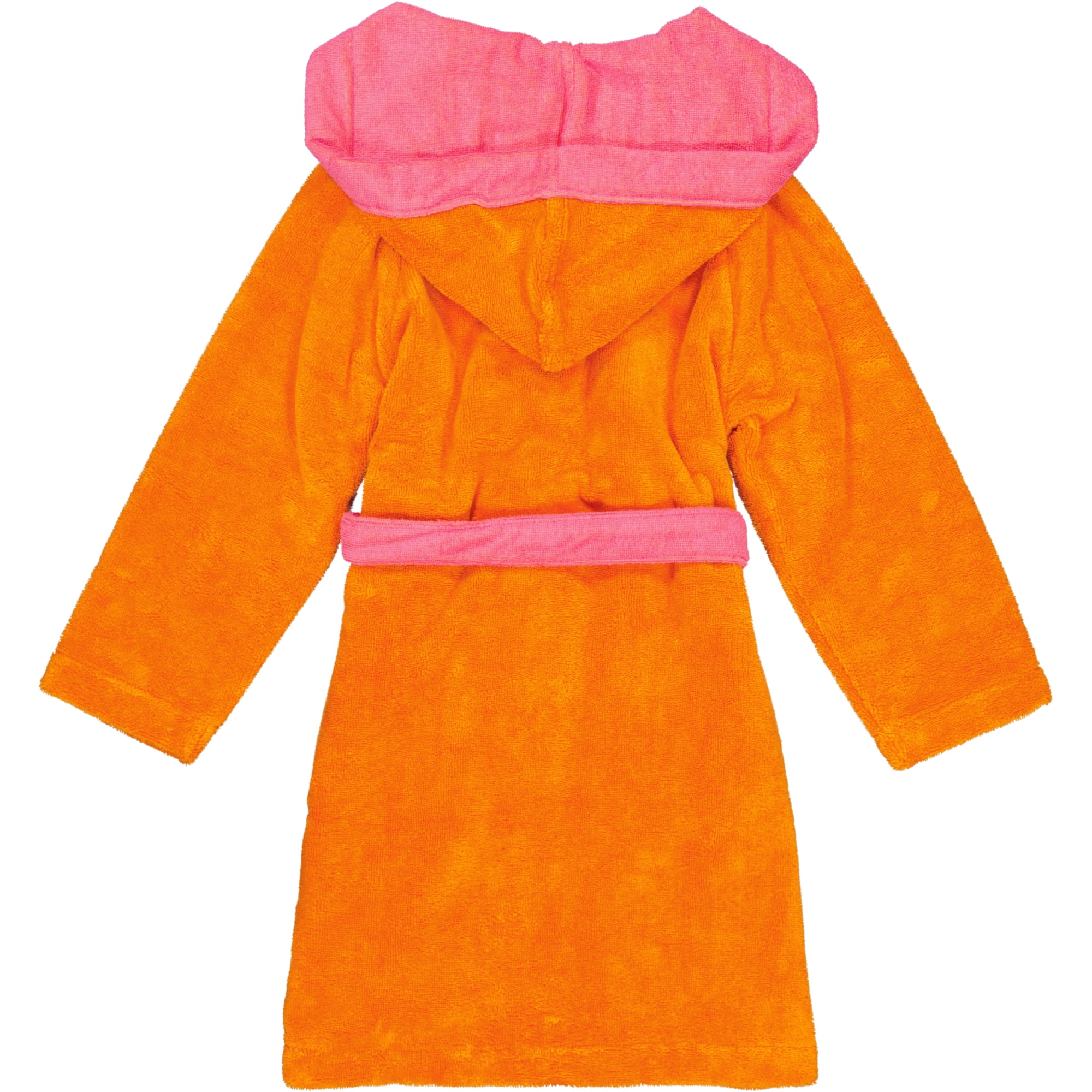 Vossen Kinderbademäntel Kinder Kapuze Bixie electric orange/prim rose - 0006 - 98/104