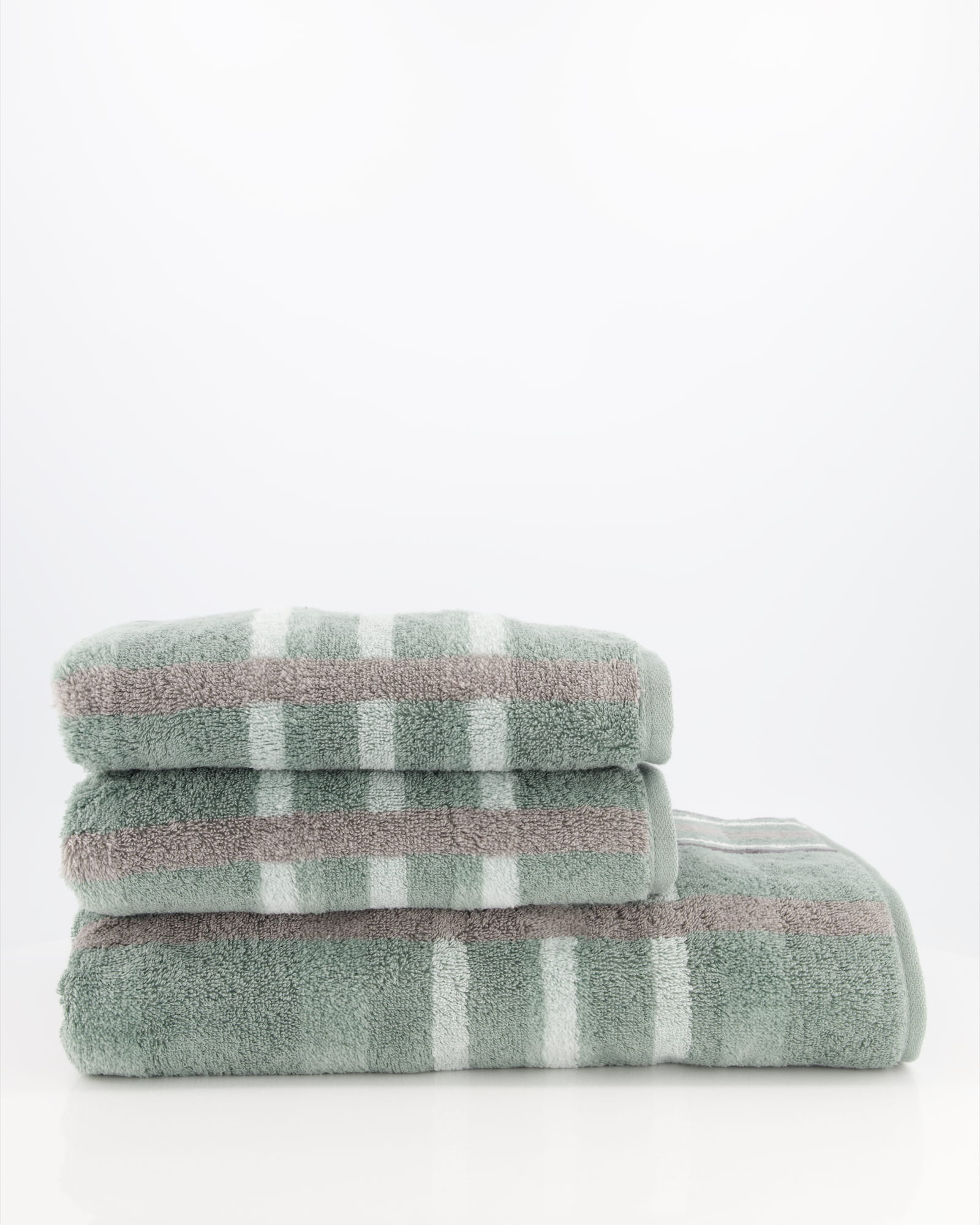 Cawö Handtücher Noblesse Check 1089 nordic green - 44