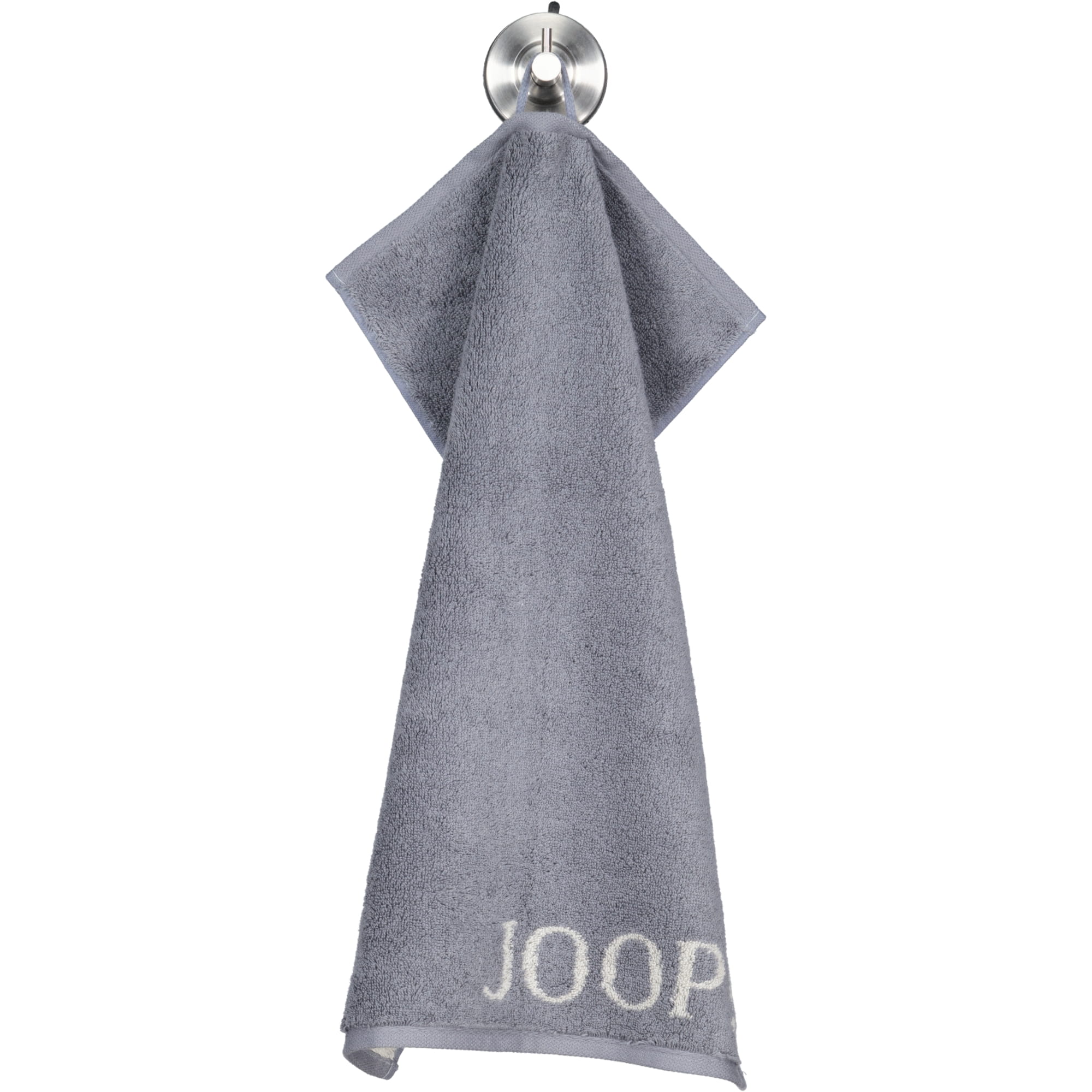 JOOP! Classic - Doubleface 1600 - Farbe: Anthrazit - 77 - Gästetuch 30x50 cm