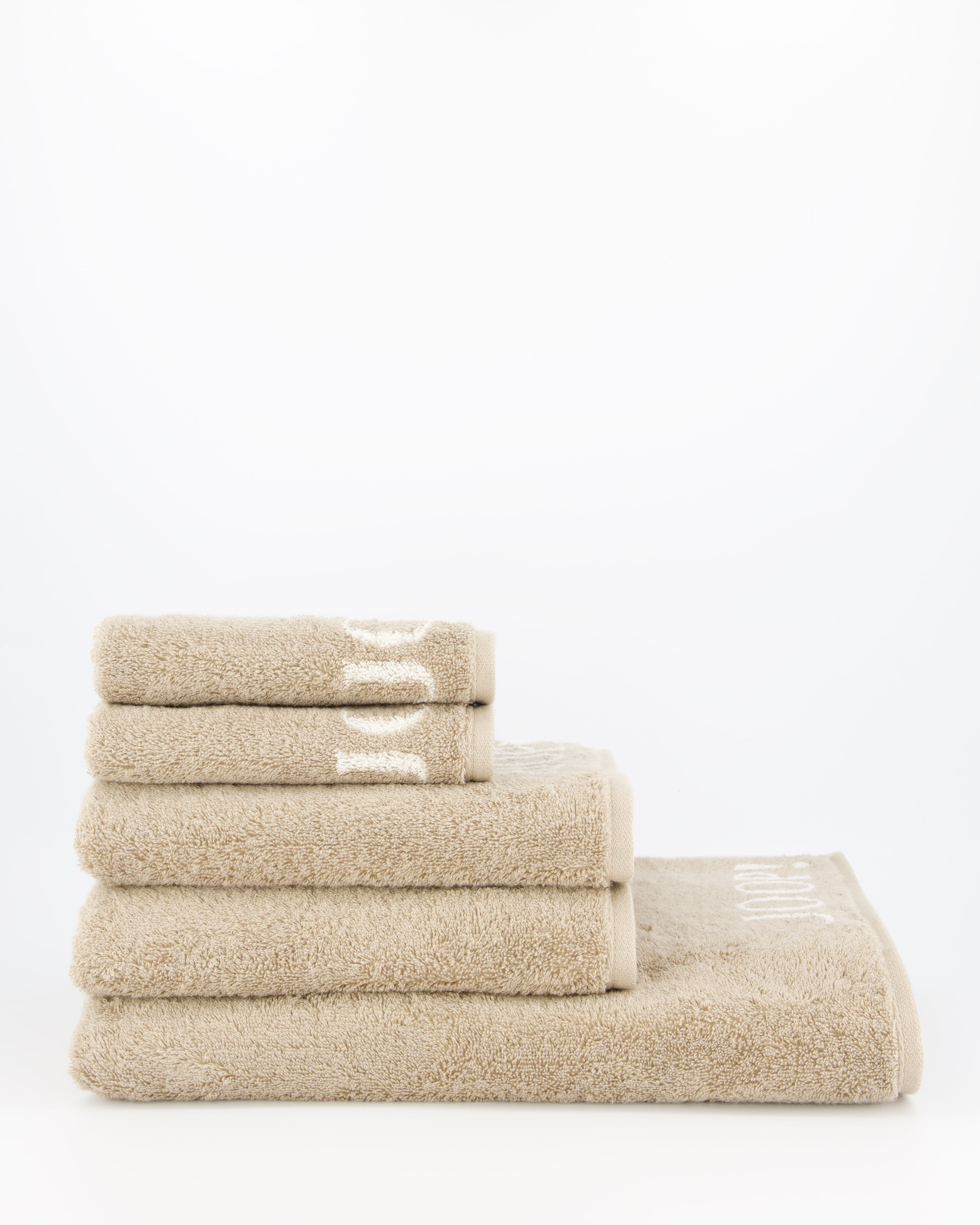 JOOP! Handtücher New Classic Doubleface 1720 Sand - 30 - Seiflappen 30x30 cm