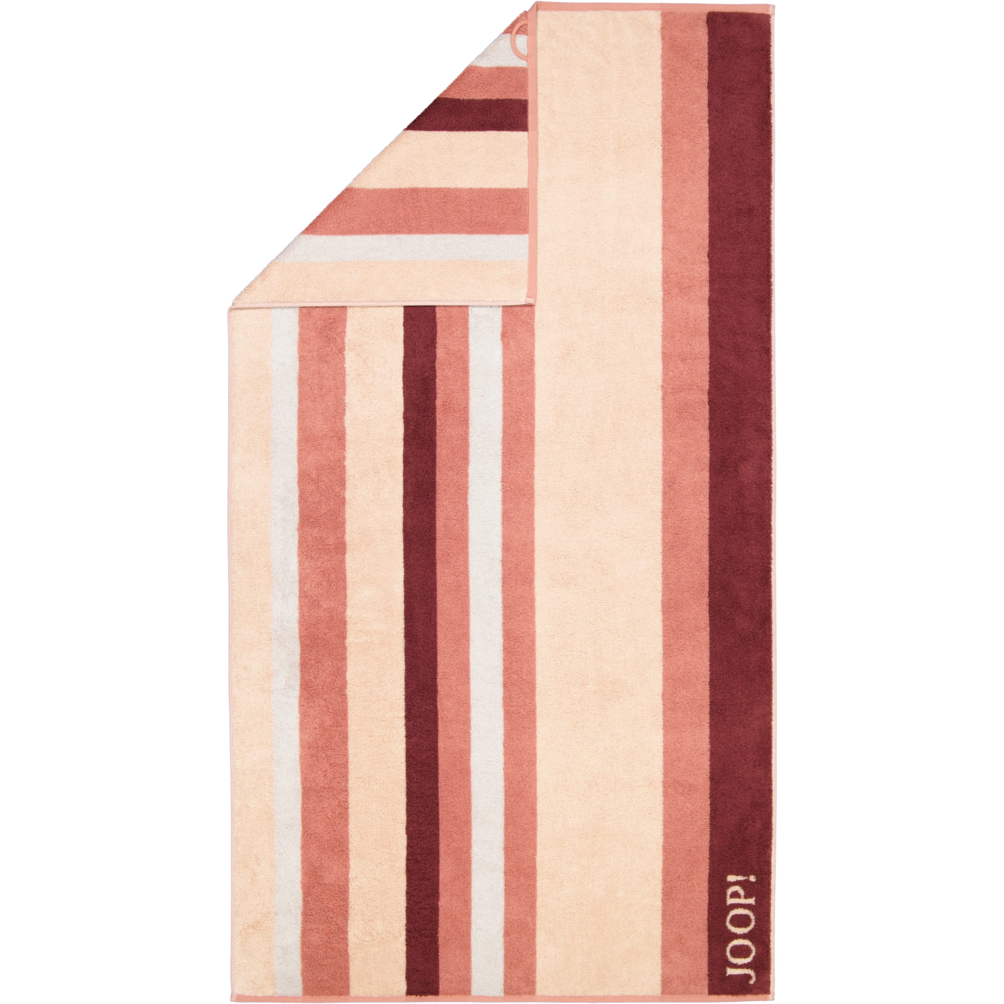 JOOP! Handtücher Vibe Streifen 1698 puder - 22 - Duschtuch 80x150 cm