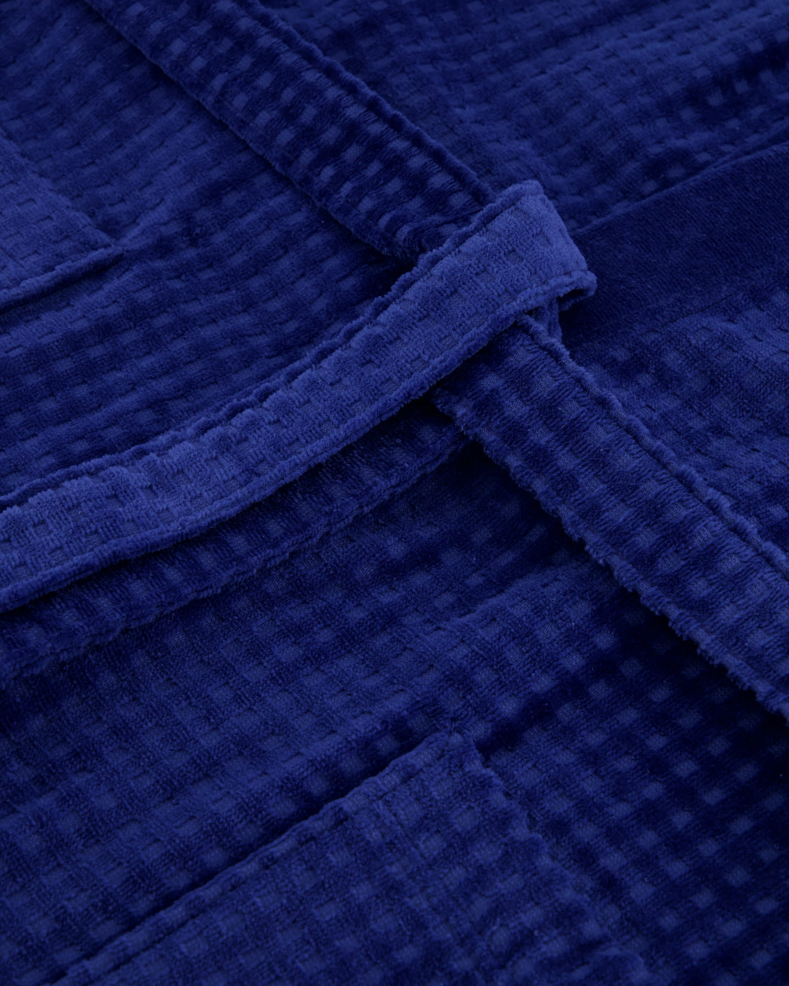 Cawö Herren Bademantel Kimono 3714 - Farbe: saphir - 166