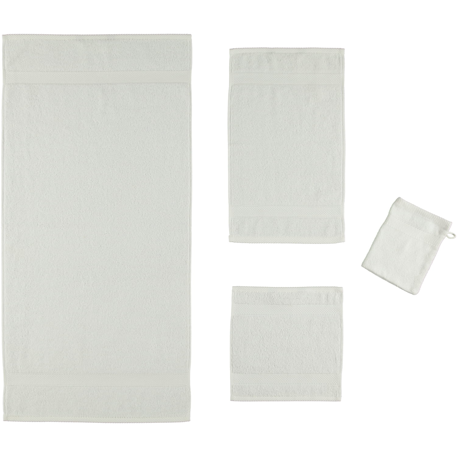 Egeria Handtücher Diamant white - 001