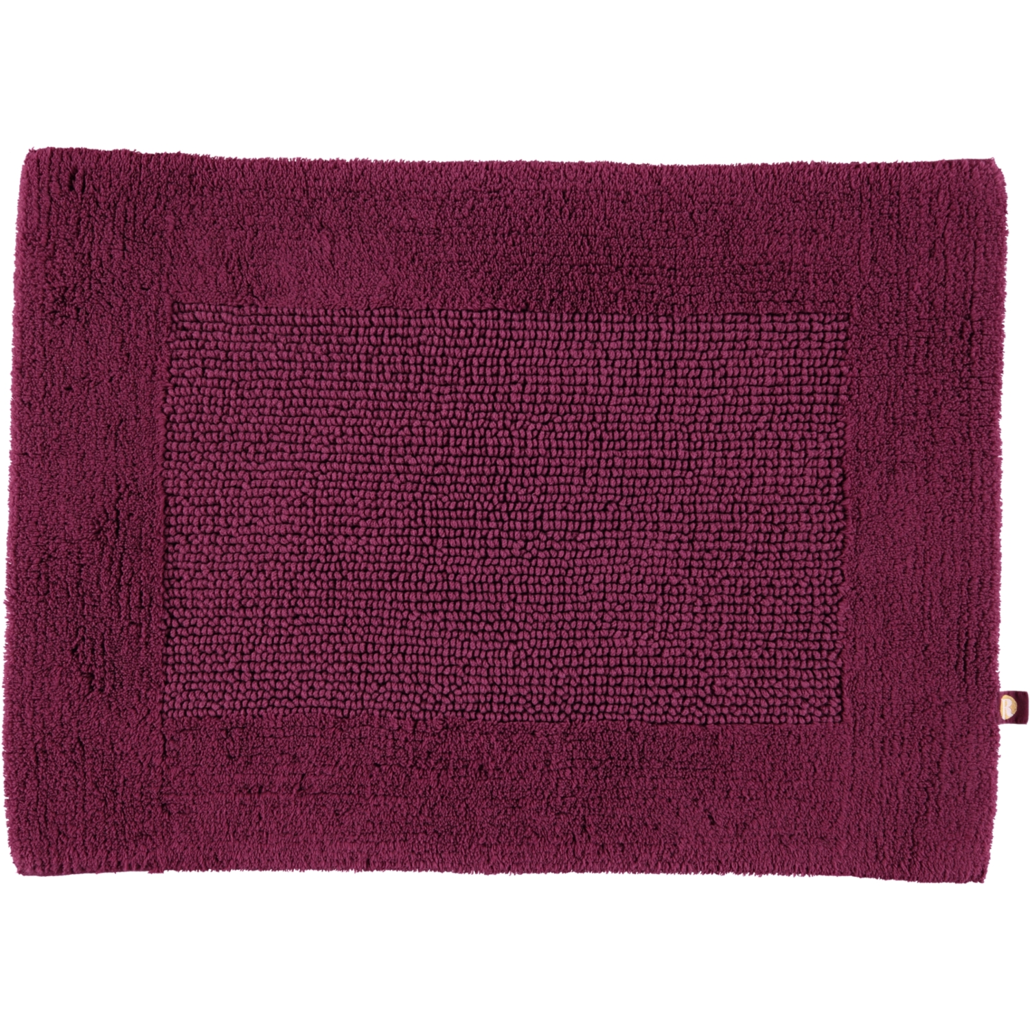 Rhomtuft - Badteppiche Prestige - Farbe: berry - 237 - 45x60 cm