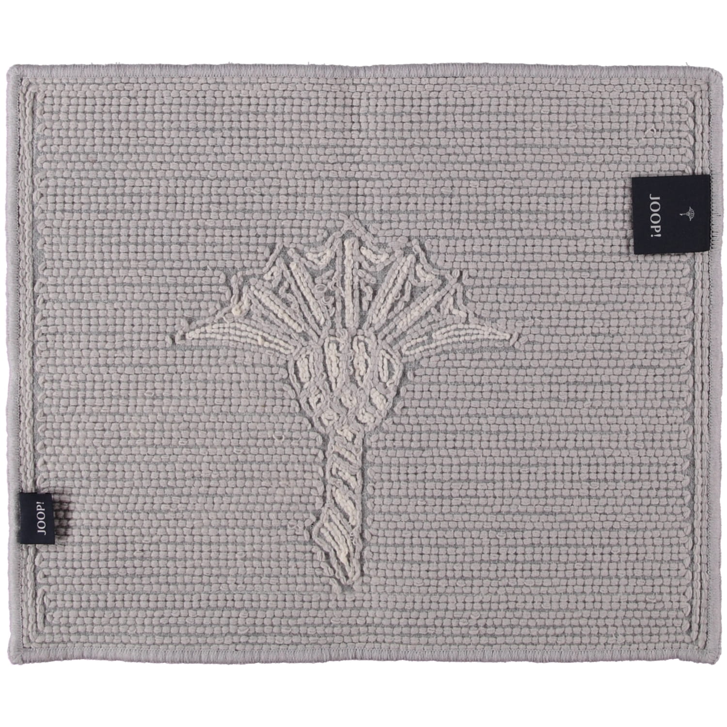 JOOP! Badteppich Cornflower 65 - Farbe: Kiesel - 085 - 50x60 cm