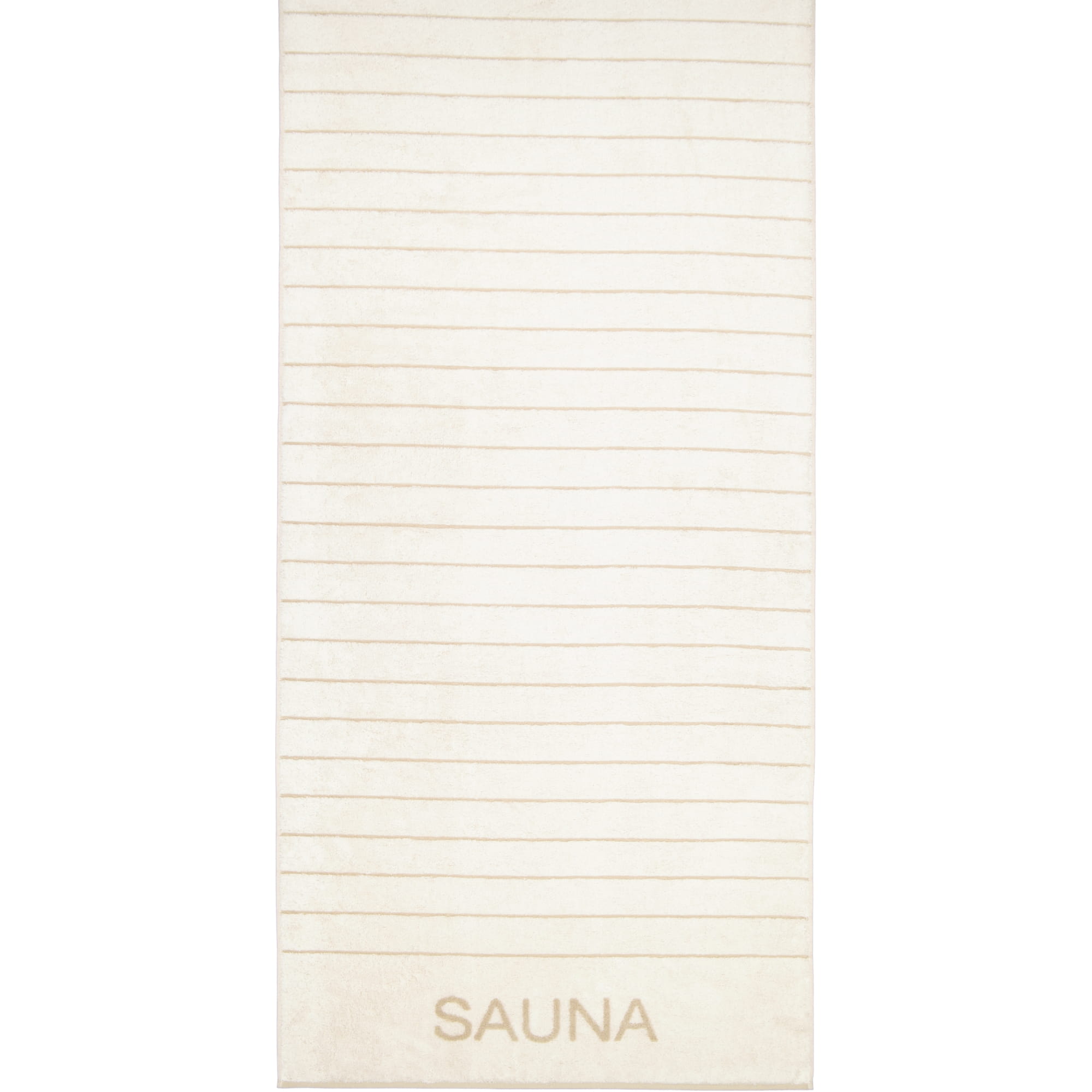 Cawö Saunatücher Balance Doubleface 6237 natur - 33 - 80x200 cm