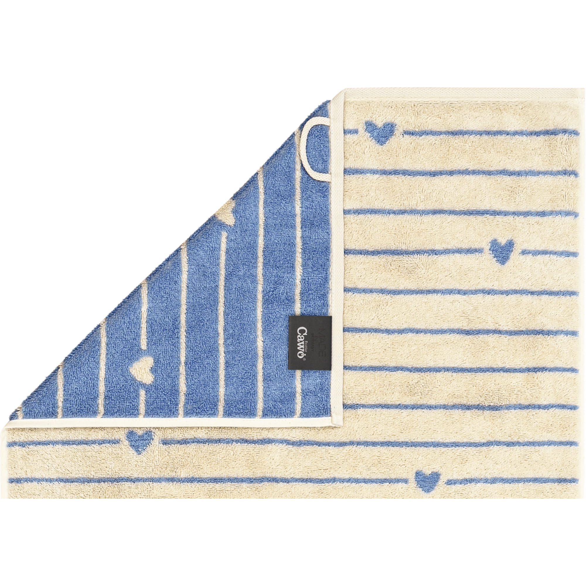 Cawö Handtücher Heart Beats Lines & Hearts 6276 capri - 31