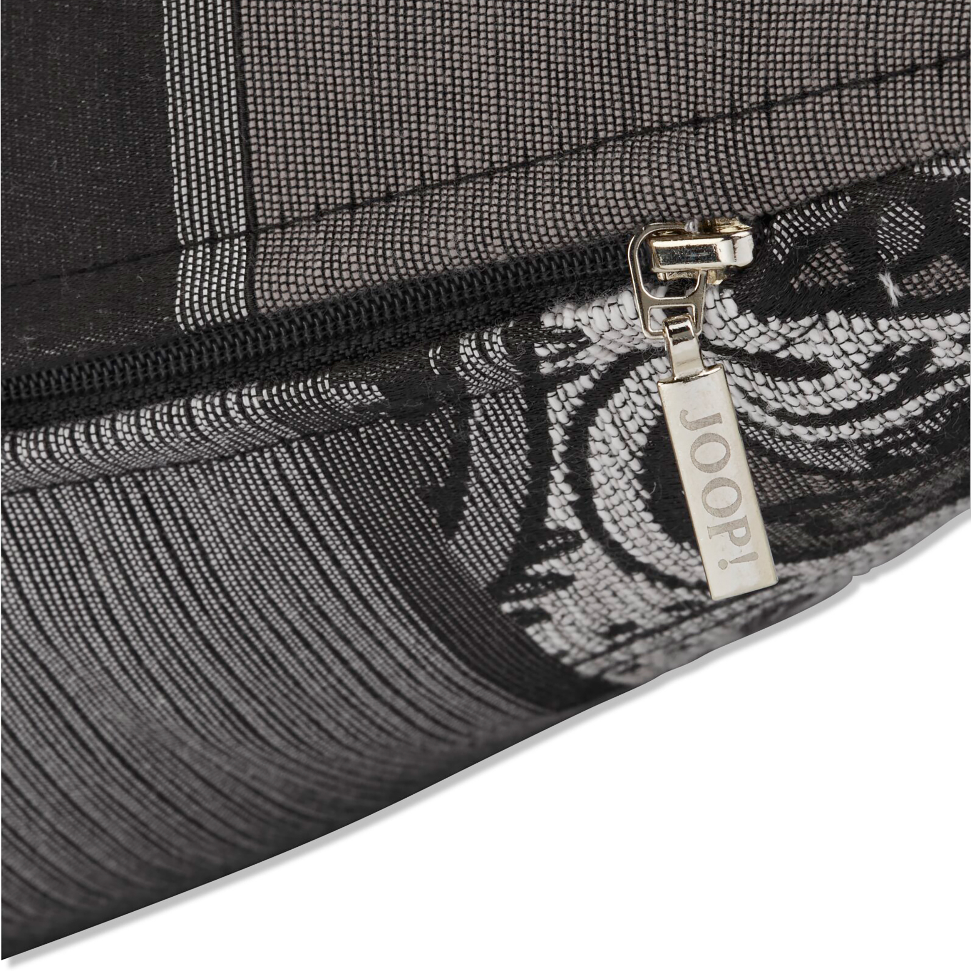JOOP! Kissenhüllen Paisley Allover Silbergrau - 010