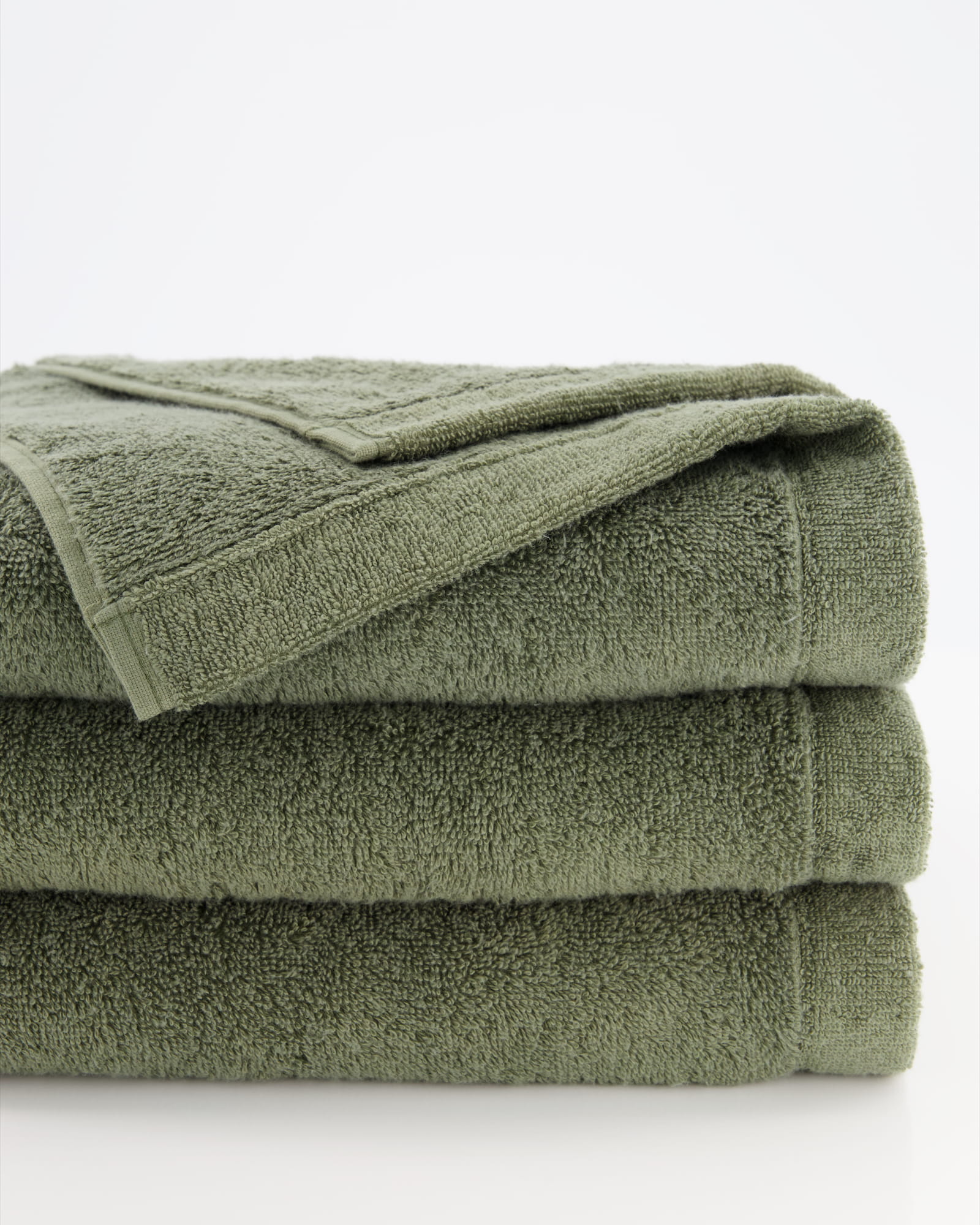Cawö Handtücher Lifestyle Uni 7007 field - 453 - Seiflappen 30x30 cm