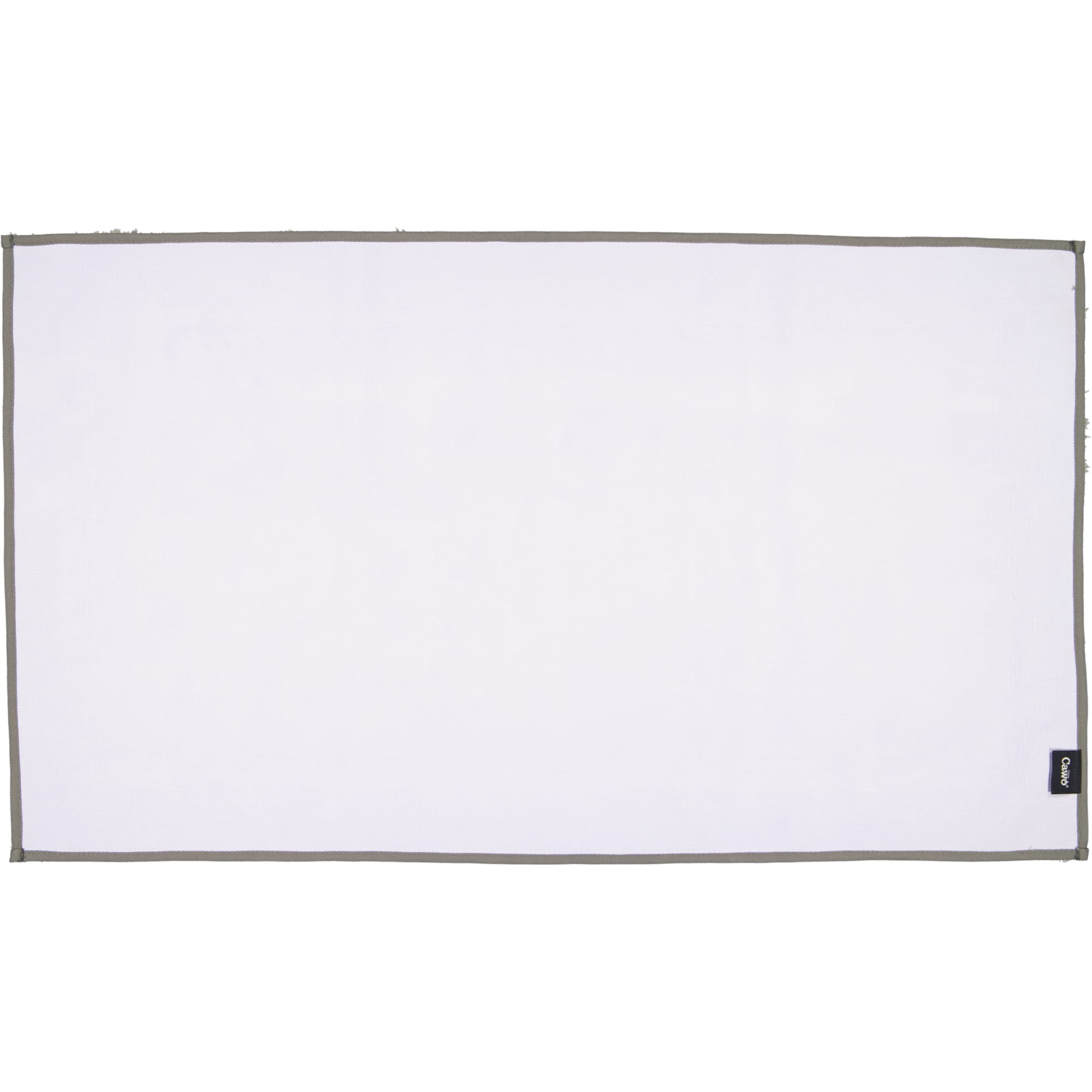 Cawö Home - Badteppich Luxury Home Two-Tone 590 - Farbe: graphit - 70 - 70x120 cm