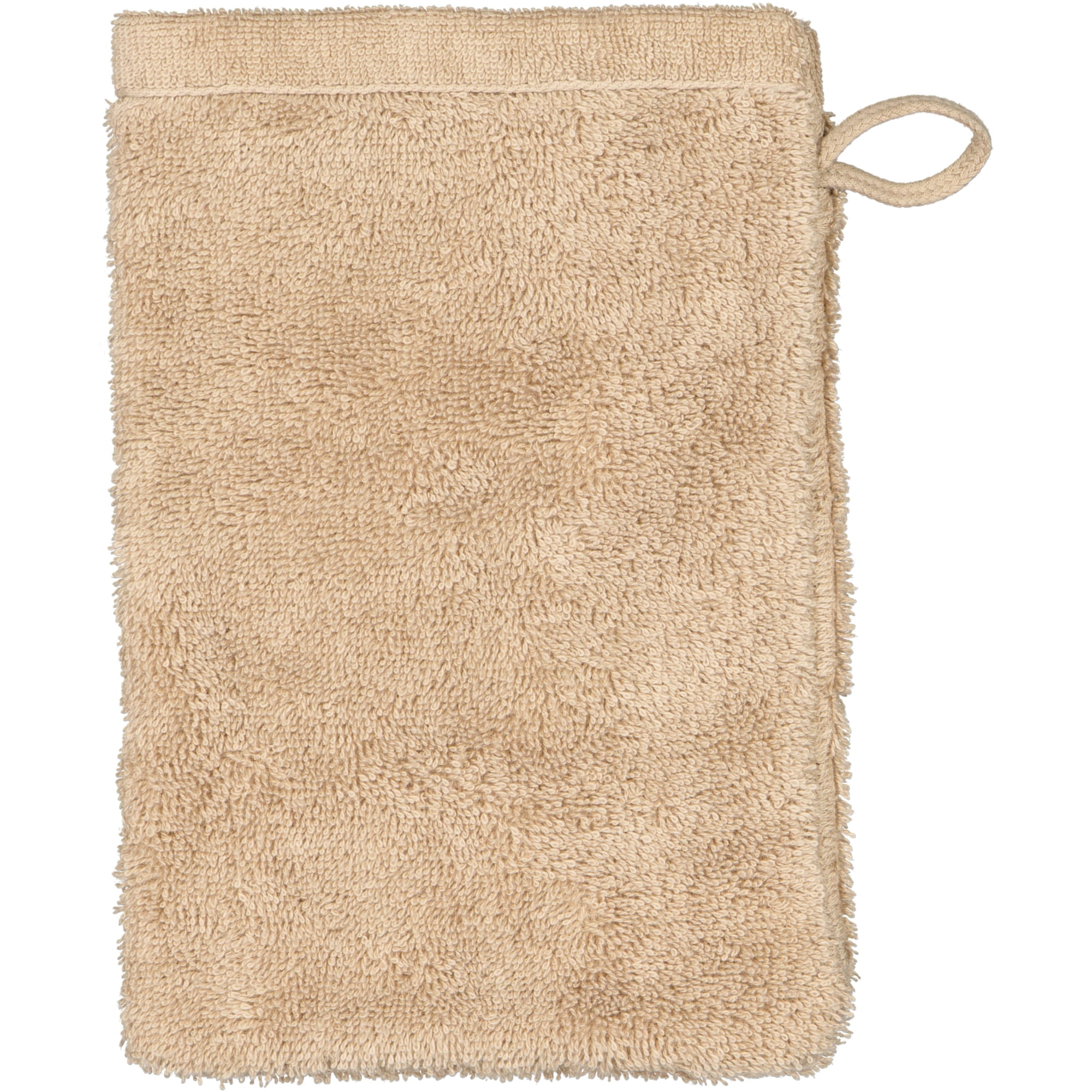 Cawö Handtücher Lifestyle Uni 7007 mandel - 328 - Waschhandschuh 16x22 cm