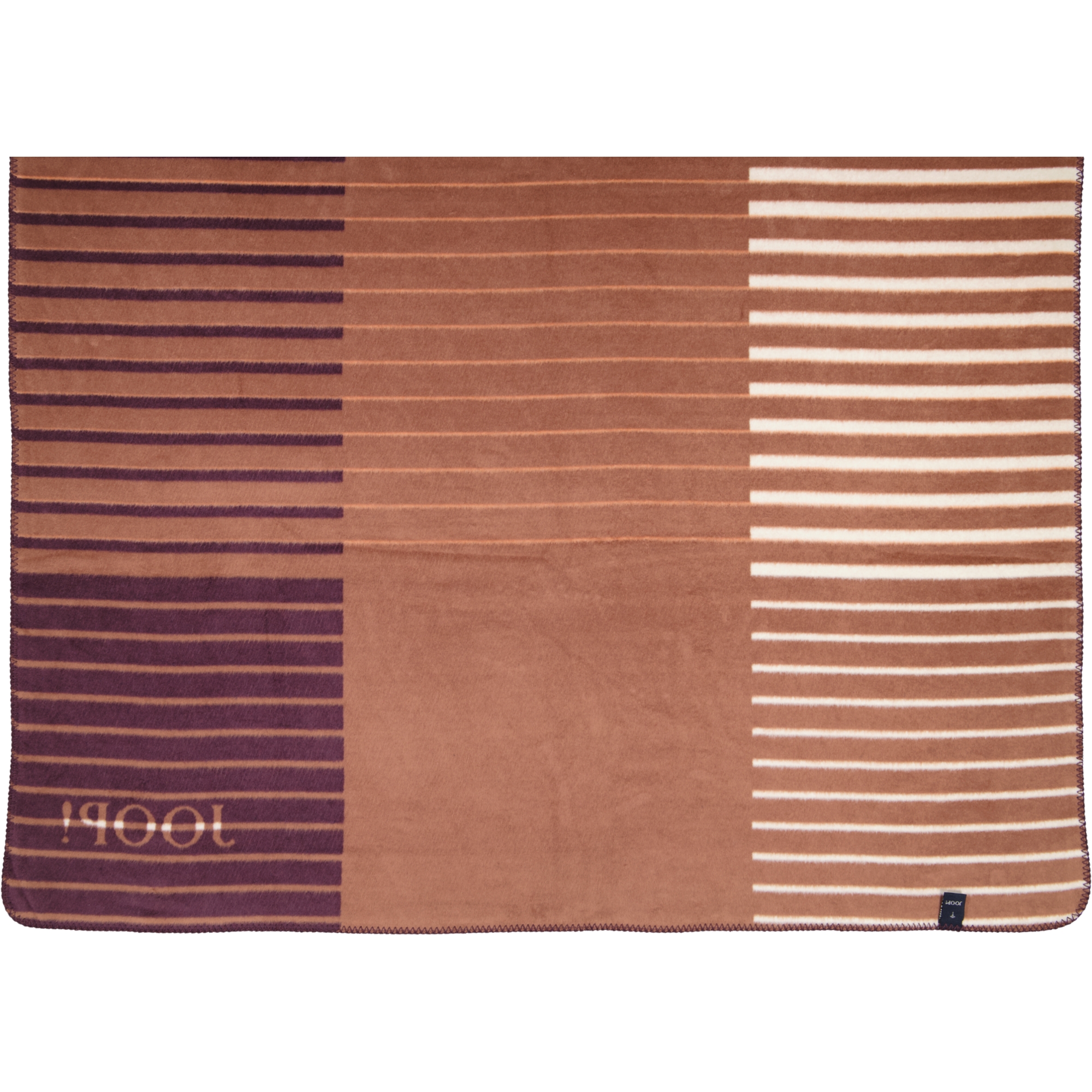 JOOP! Wohndecken Divided Karamell - 150x200 cm