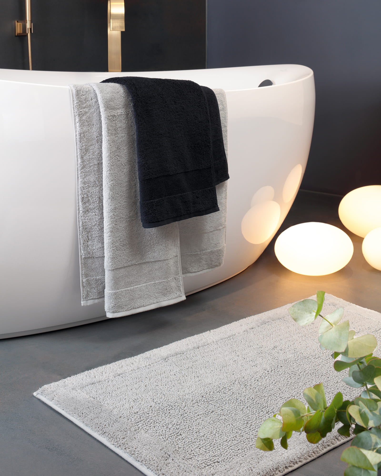 Villeroy & Boch - Badteppich Coordinates Charisma 2555 - Farbe: french linen - 705