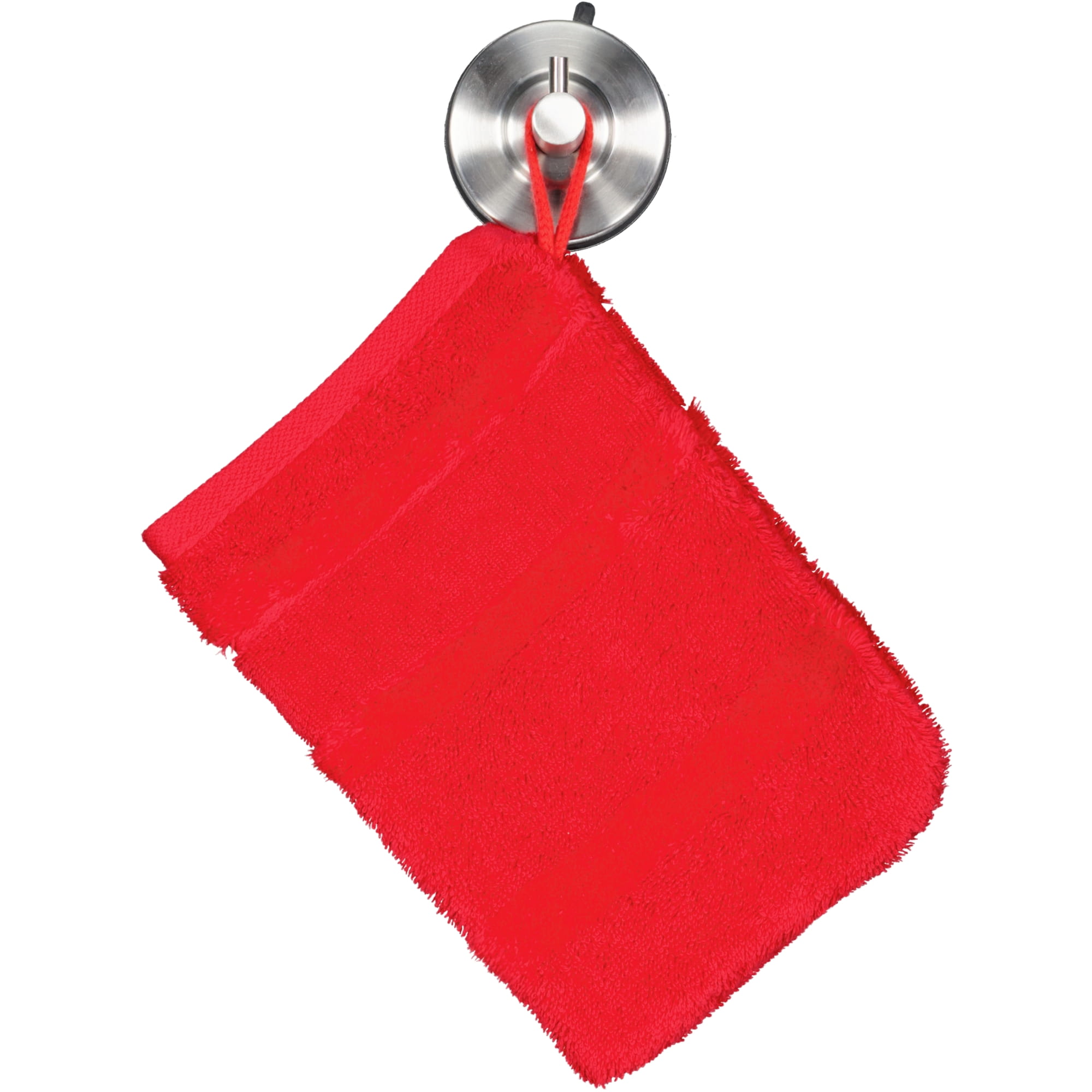 Cawö - Noblesse2 1002 - Farbe: rot - 203 - Waschhandschuh 16x22 cm