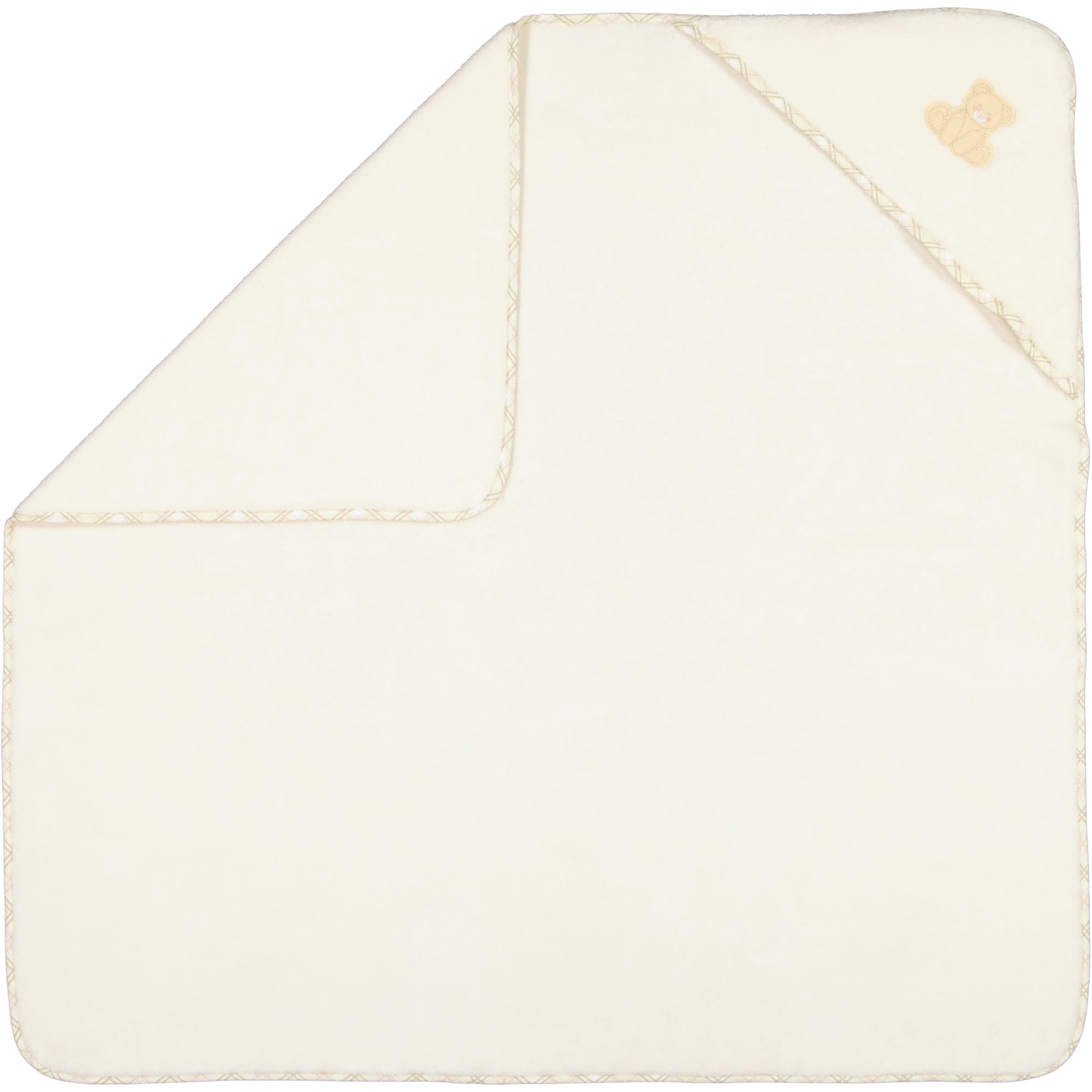 Vossen Kapuzentücher Teddy ivory - 1030 - Kapuzentuch 100x100 cm