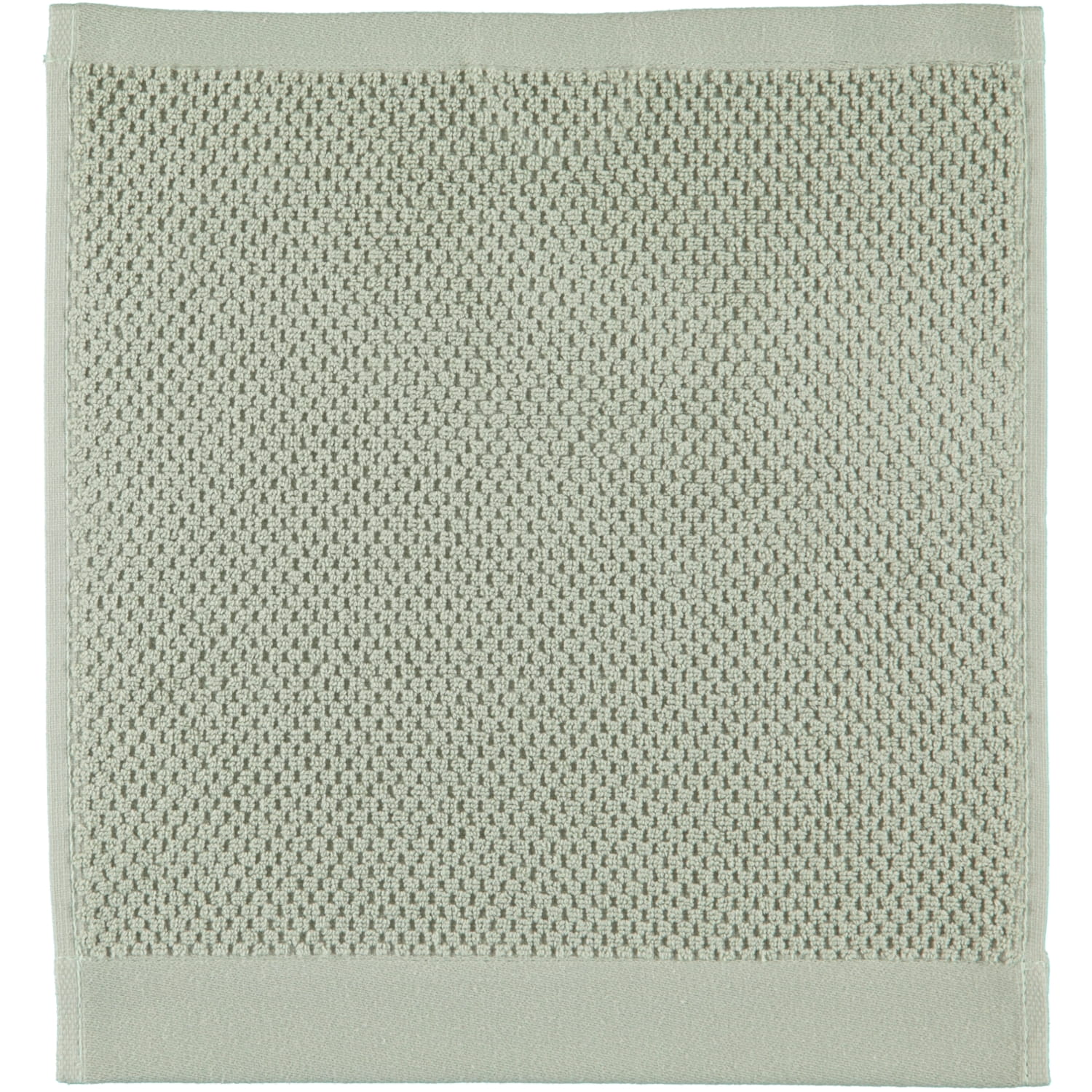 Rhomtuft - Handtücher Baronesse - Farbe: jade - 90 - Seiflappen 30x30 cm