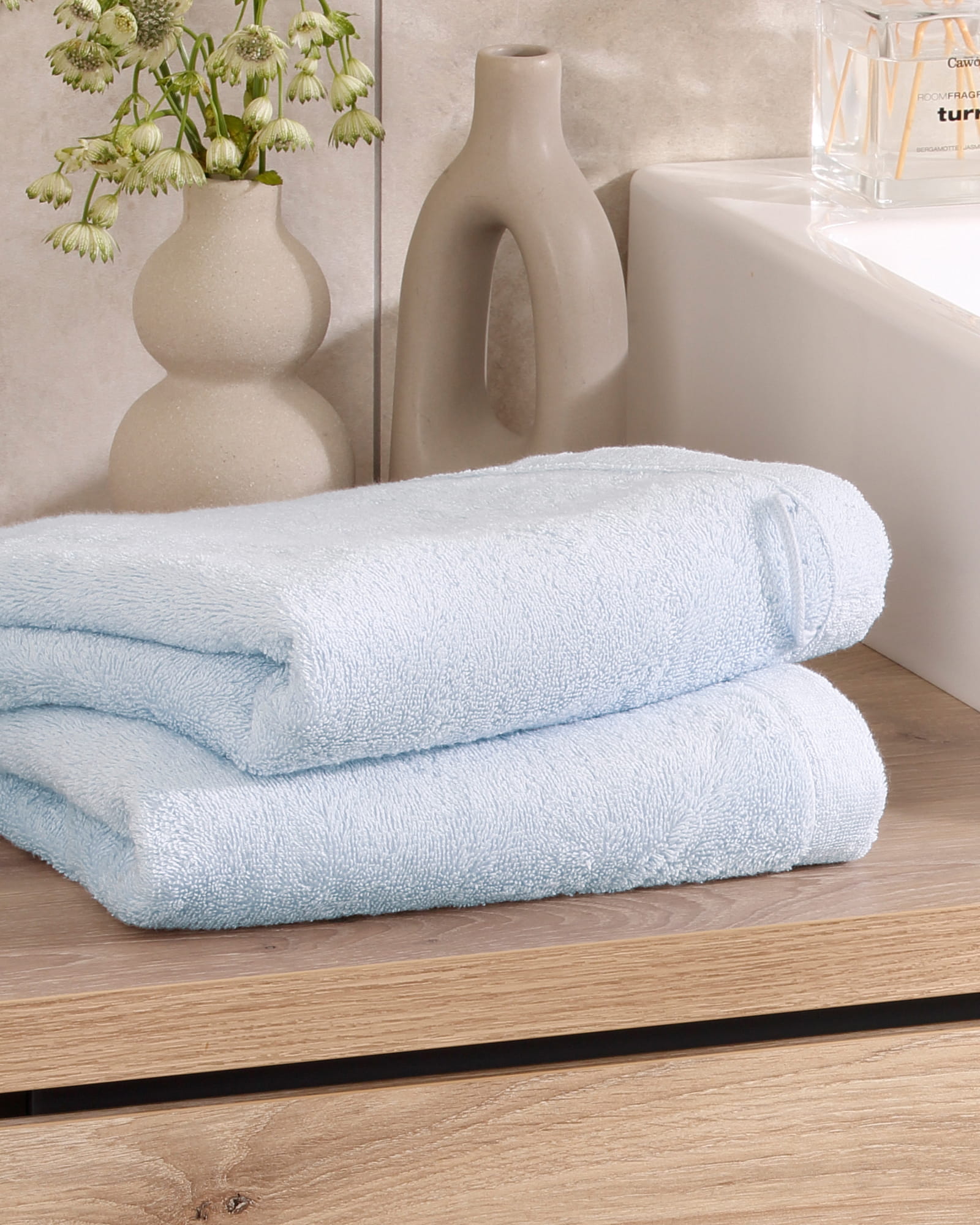 Cawö Handtücher Lifestyle Uni 7007 aqua - 141 - Gästetuch 30x50 cm