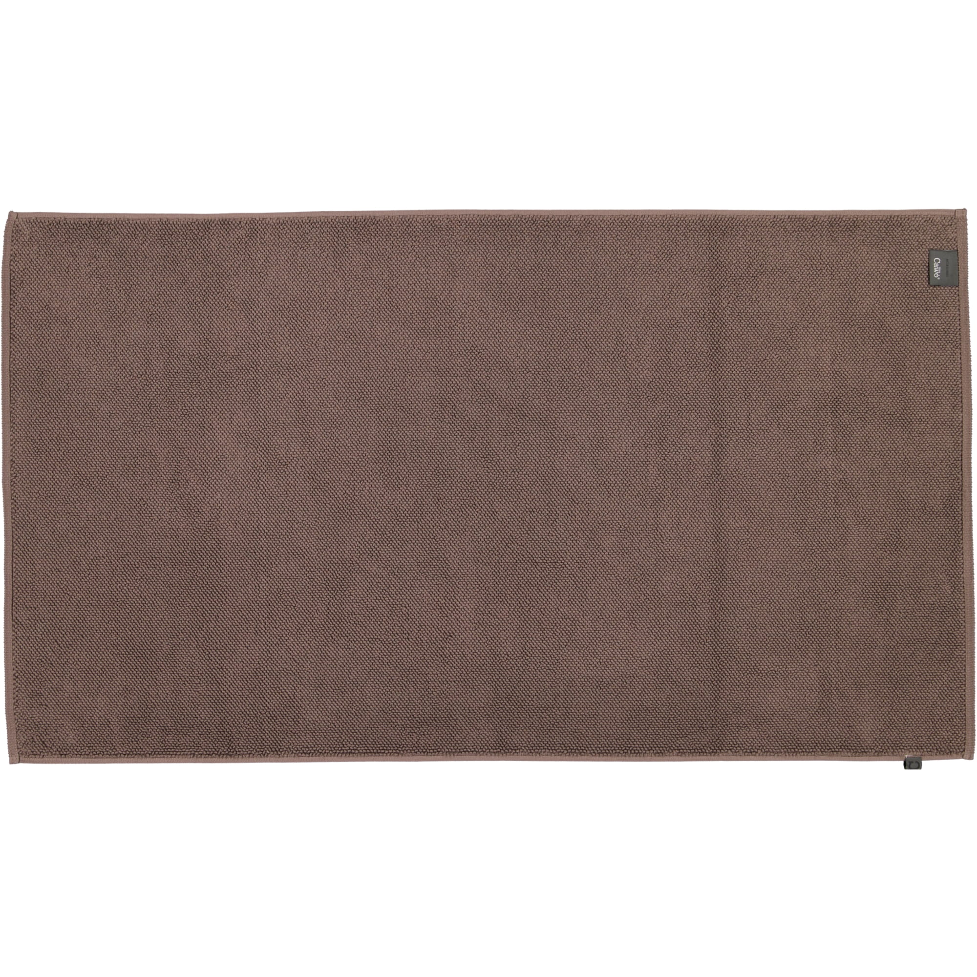 Cawö Home - Badteppich Loop 1007 - Farbe: pepper - 397 - 70x120 cm