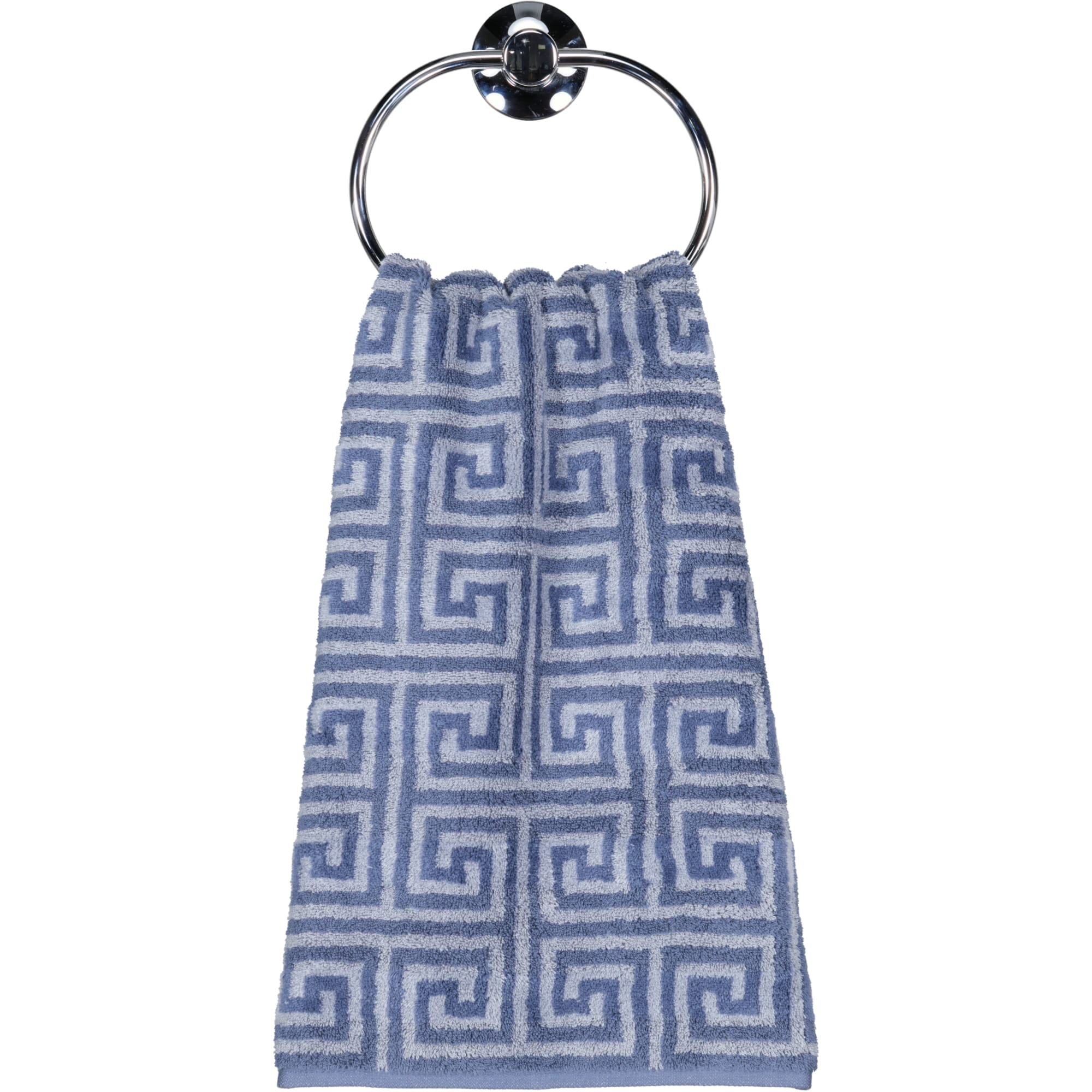 Cawö Handtücher Noblesse Elegance Allover 1088 nachtblau - 11 - Handtuch 50x100 cm