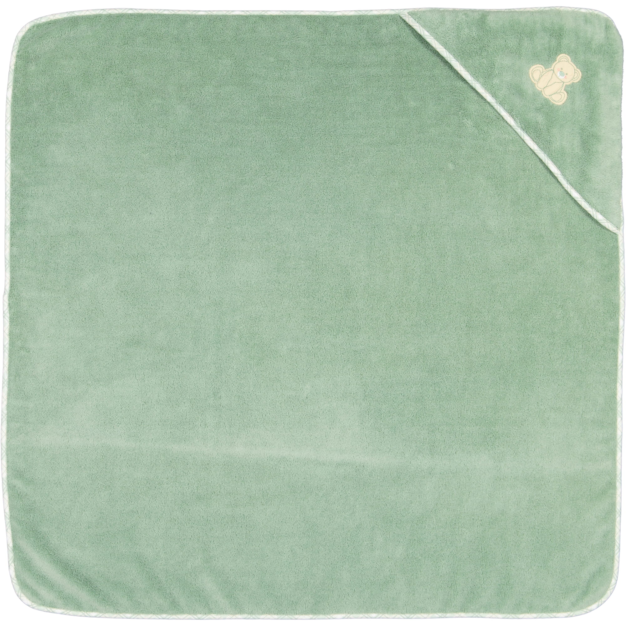 Vossen Kapuzentücher Teddy soft green - 5305 - Kapuzentuch 100x100 cm