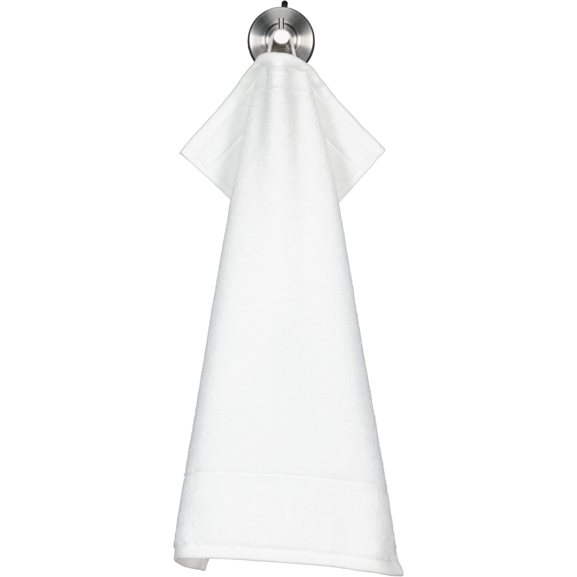Möve Bamboo Luxe - Farbe: snow - 001 (1-1104/5244) - Gästetuch 30x50 cm