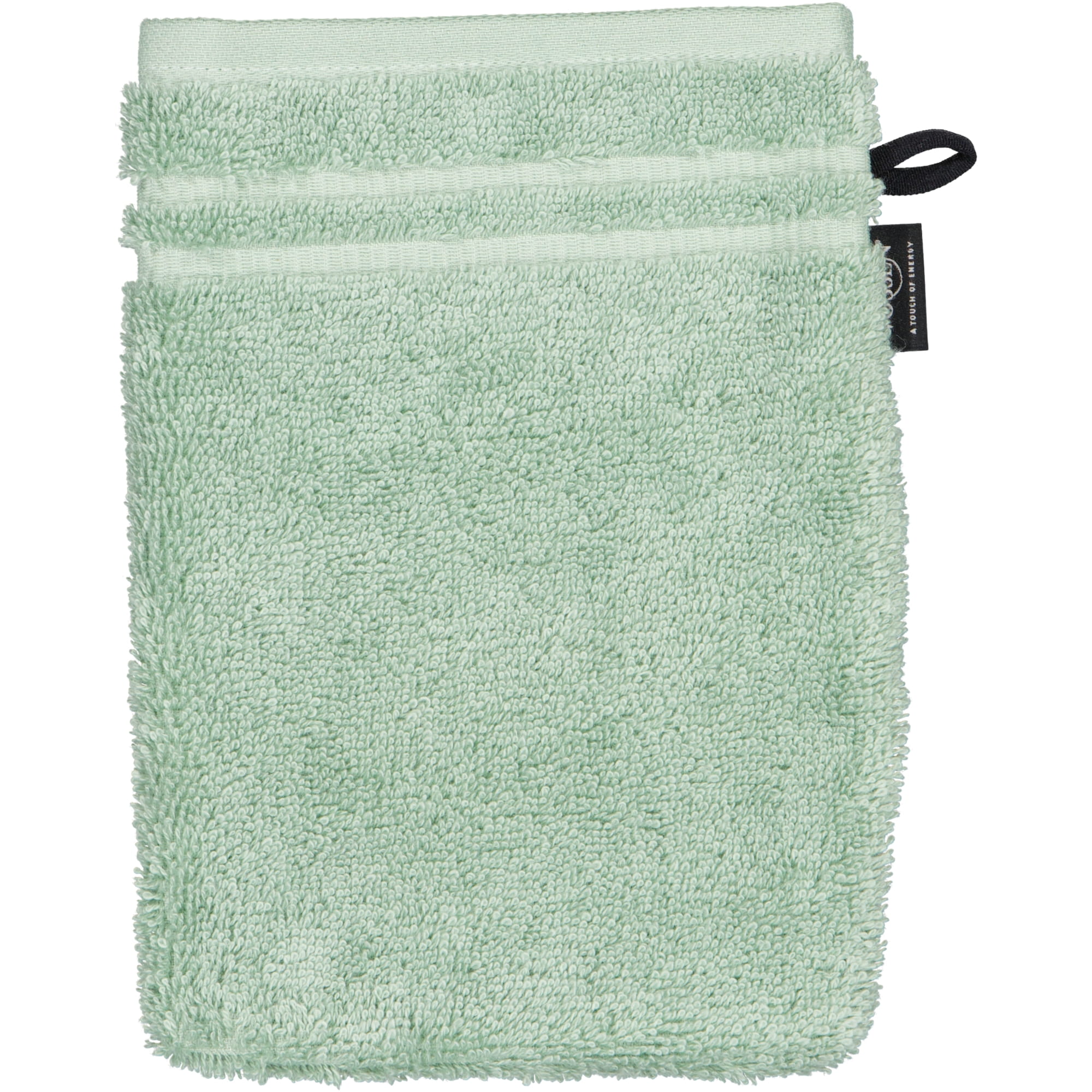 Vossen Vienna Style Supersoft - Farbe: soft green - 5305 - Waschhandschuh 16x22 cm