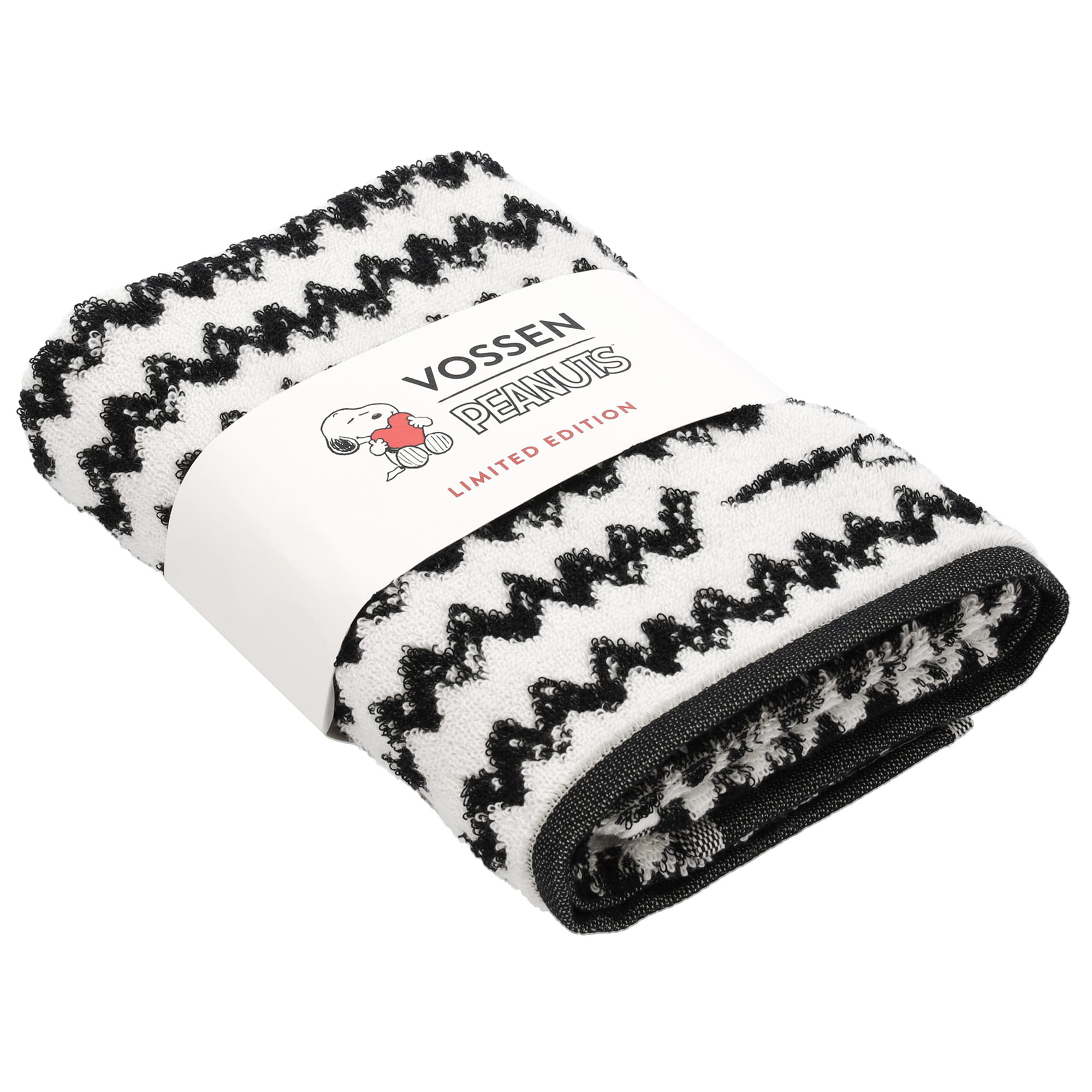 Vossen Handtücher PEANUTS Charlie Brown schwarz - 0004