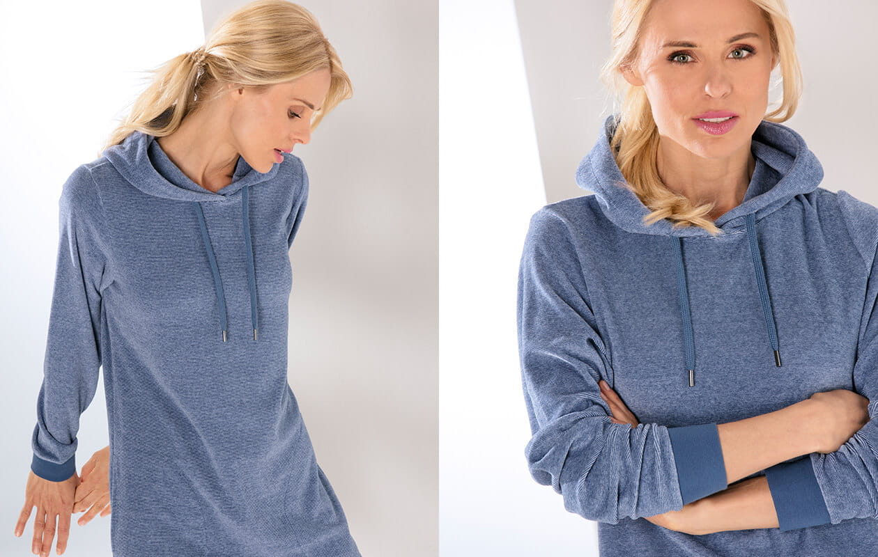 Cawö Home Hoodie 818 - Farbe: denim - 11