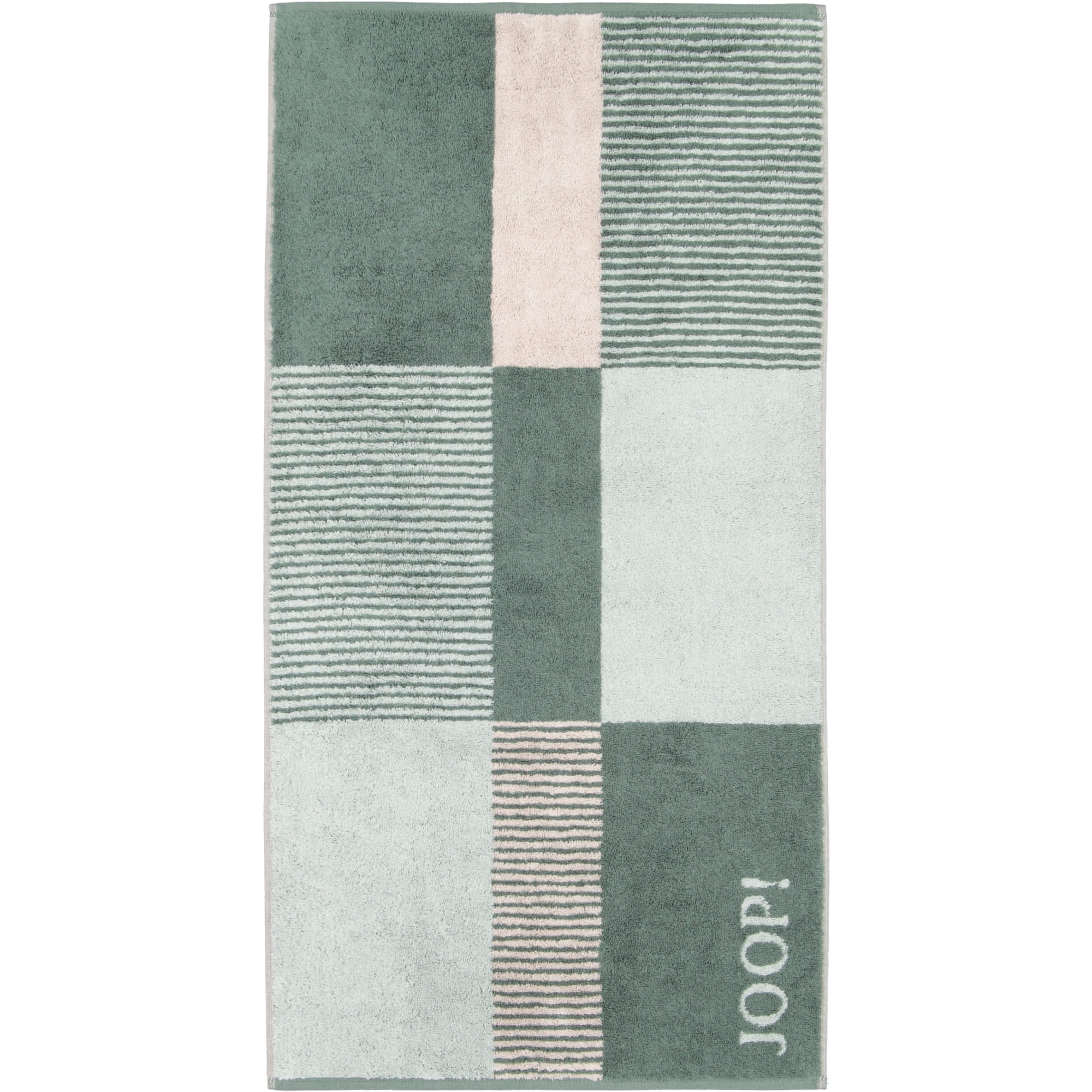JOOP! Handtücher Divided Squares 1705 Salbei - 44