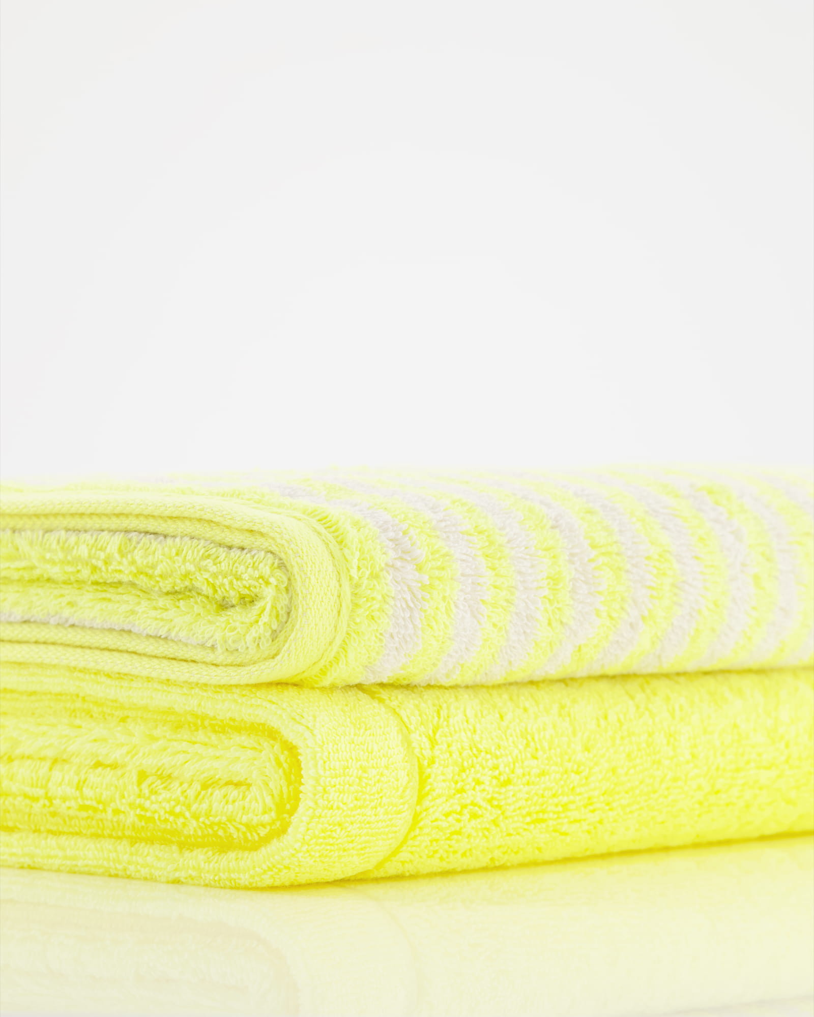 Cawö - Campus Ringel 955 - Farbe: lemon - 57 - Waschhandschuh 16x22 cm